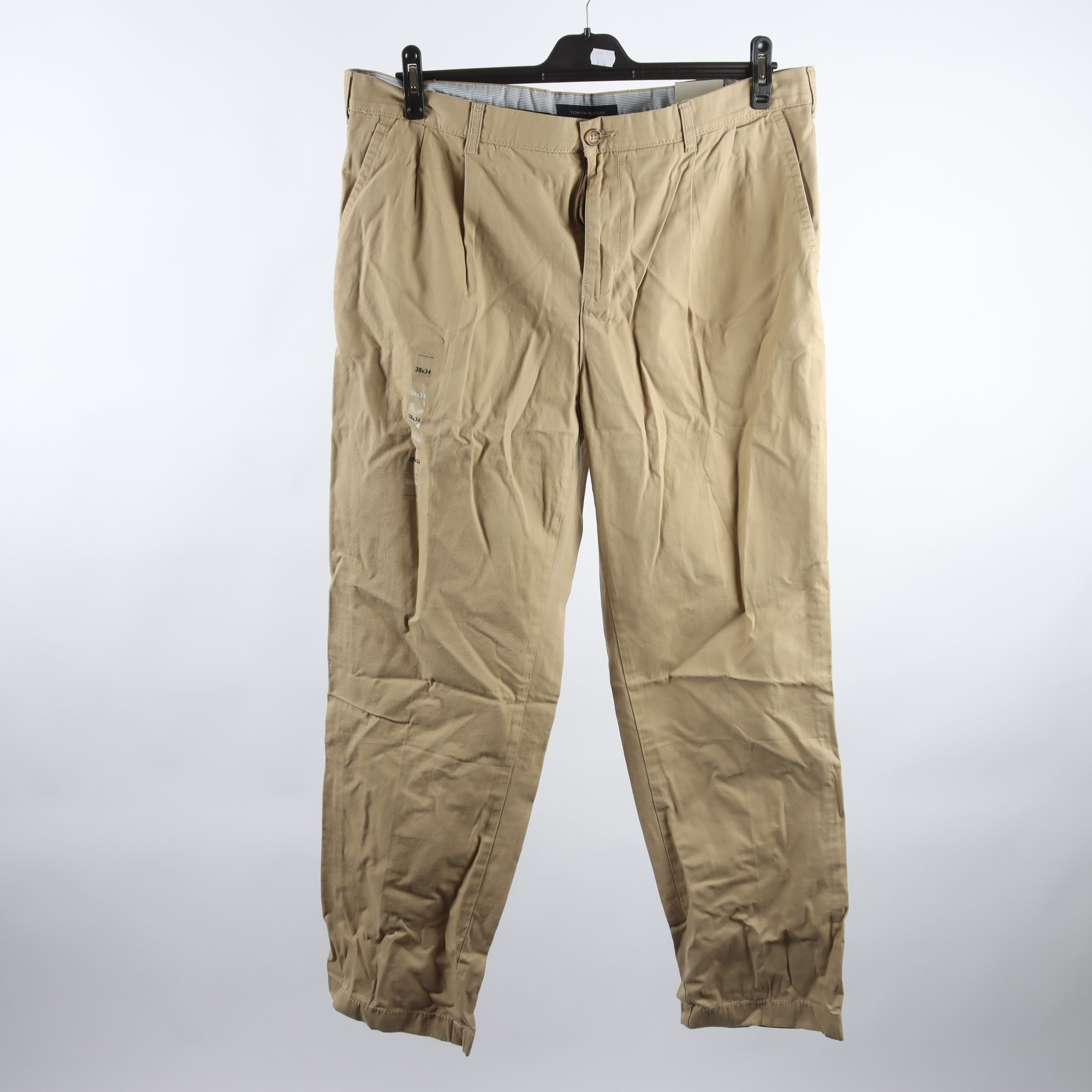 Byxor, Tommy Hilfiger, beige, stl. 38/34.