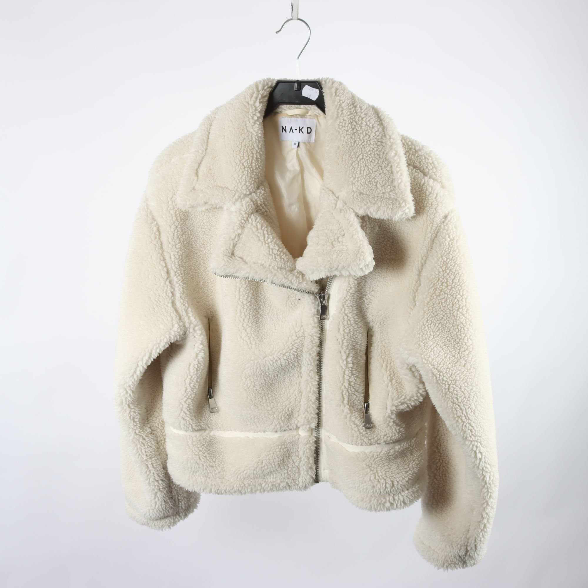 Jacka, NA-KD, vit, stl. 40