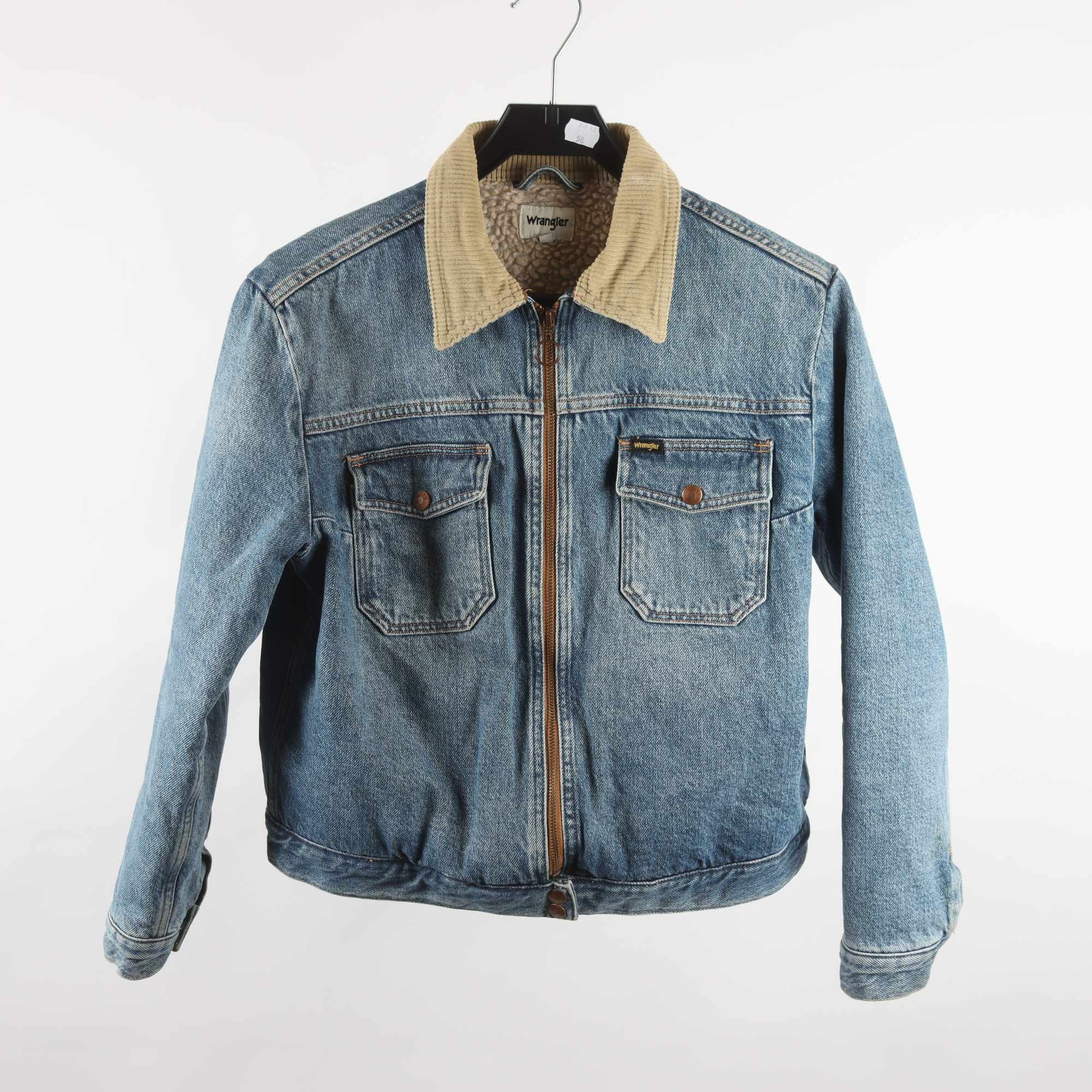 Jeansjacka, Wrangler, blå, stl. S