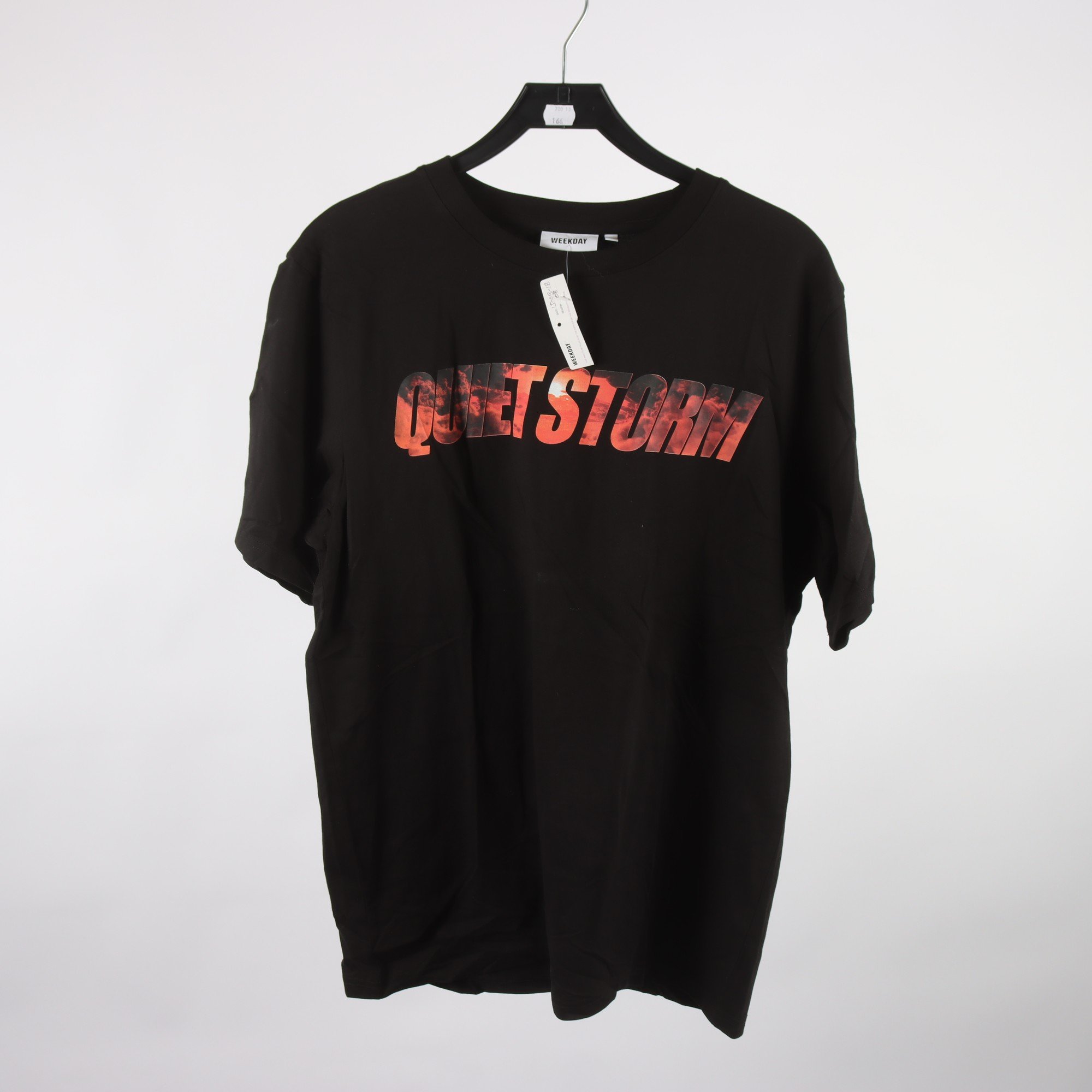 T-shirt 2-pack, Weekday, svart, stl. M