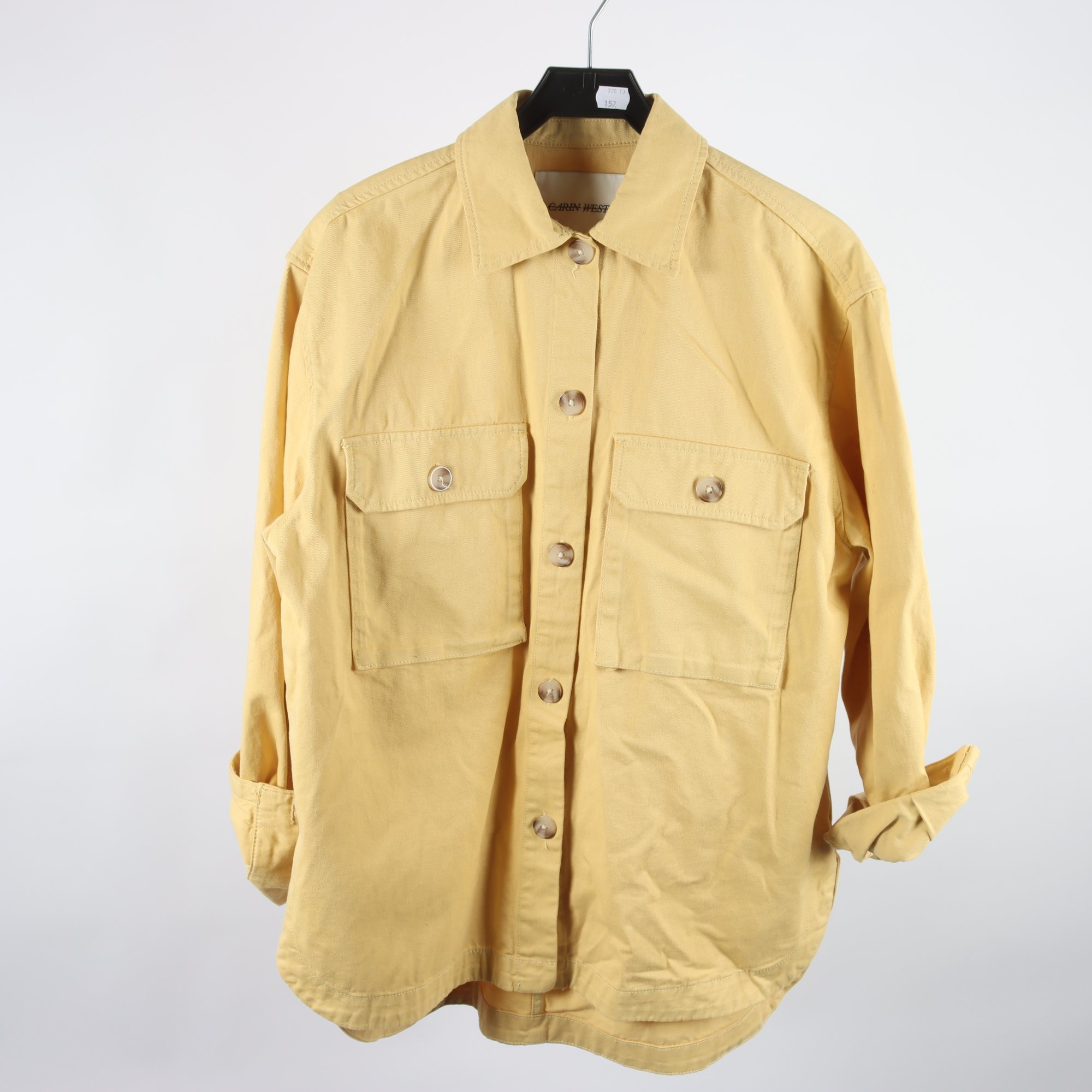 Overshirt, Carin Wester, gul, stl. 38