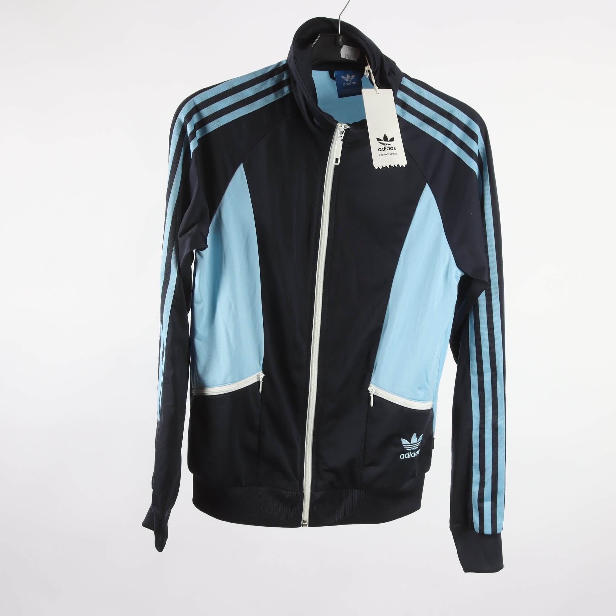 Sportjacka, Adidas, blå, stl. 36