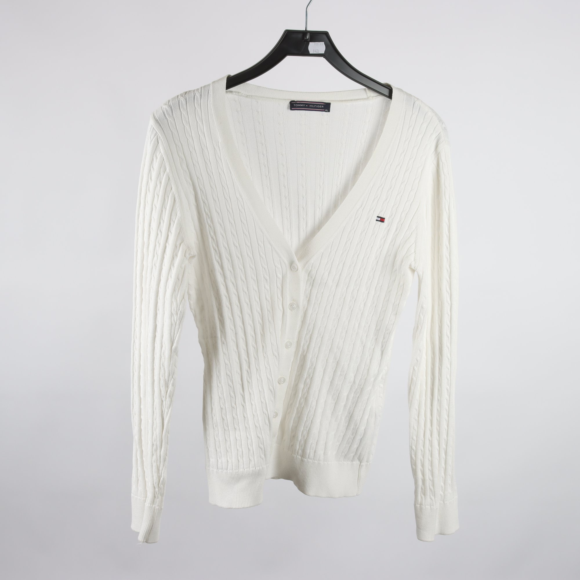 Kofta, Tommy Hilfiger, vit, stl. XL