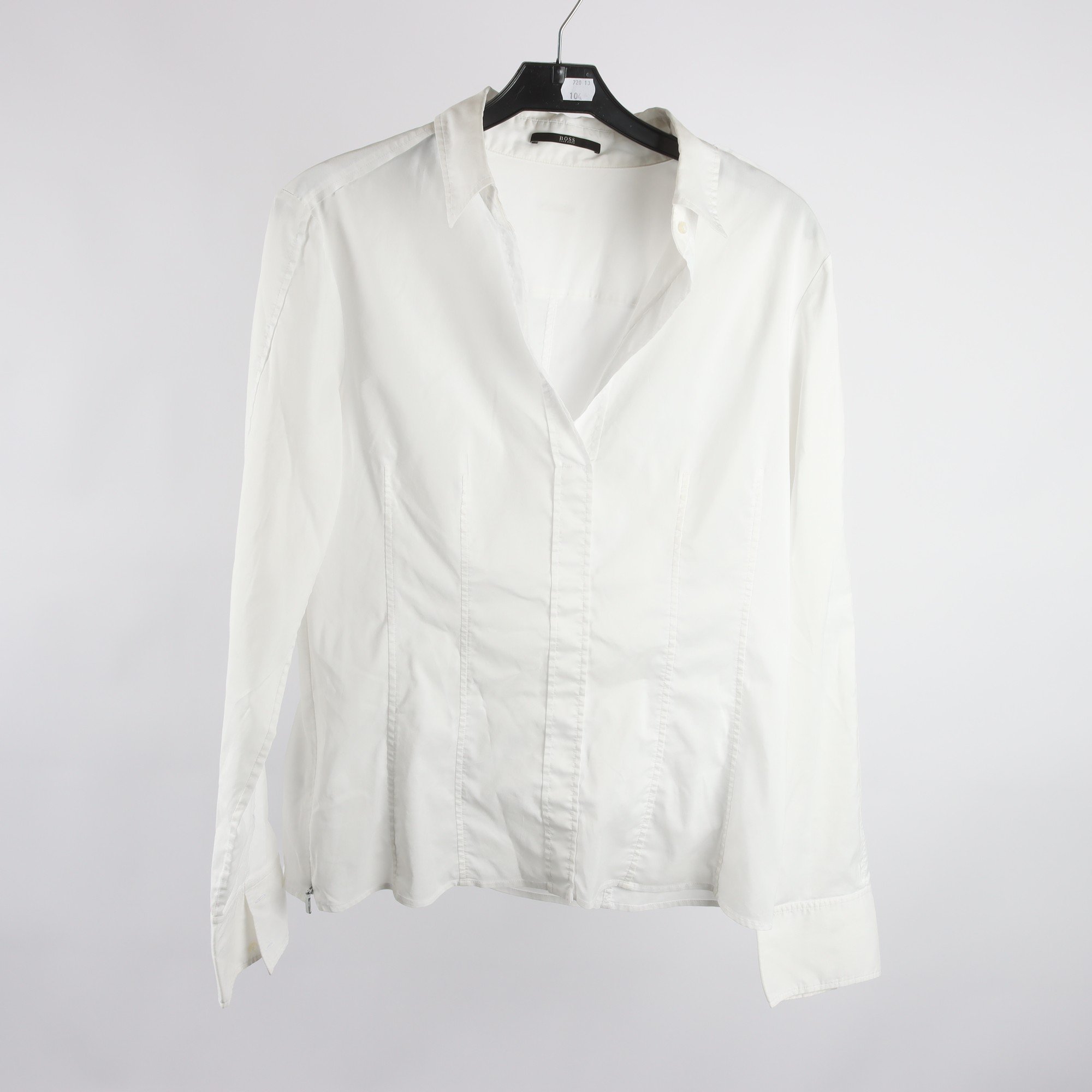 Blus, Hugo Boss, vit, stl. 40