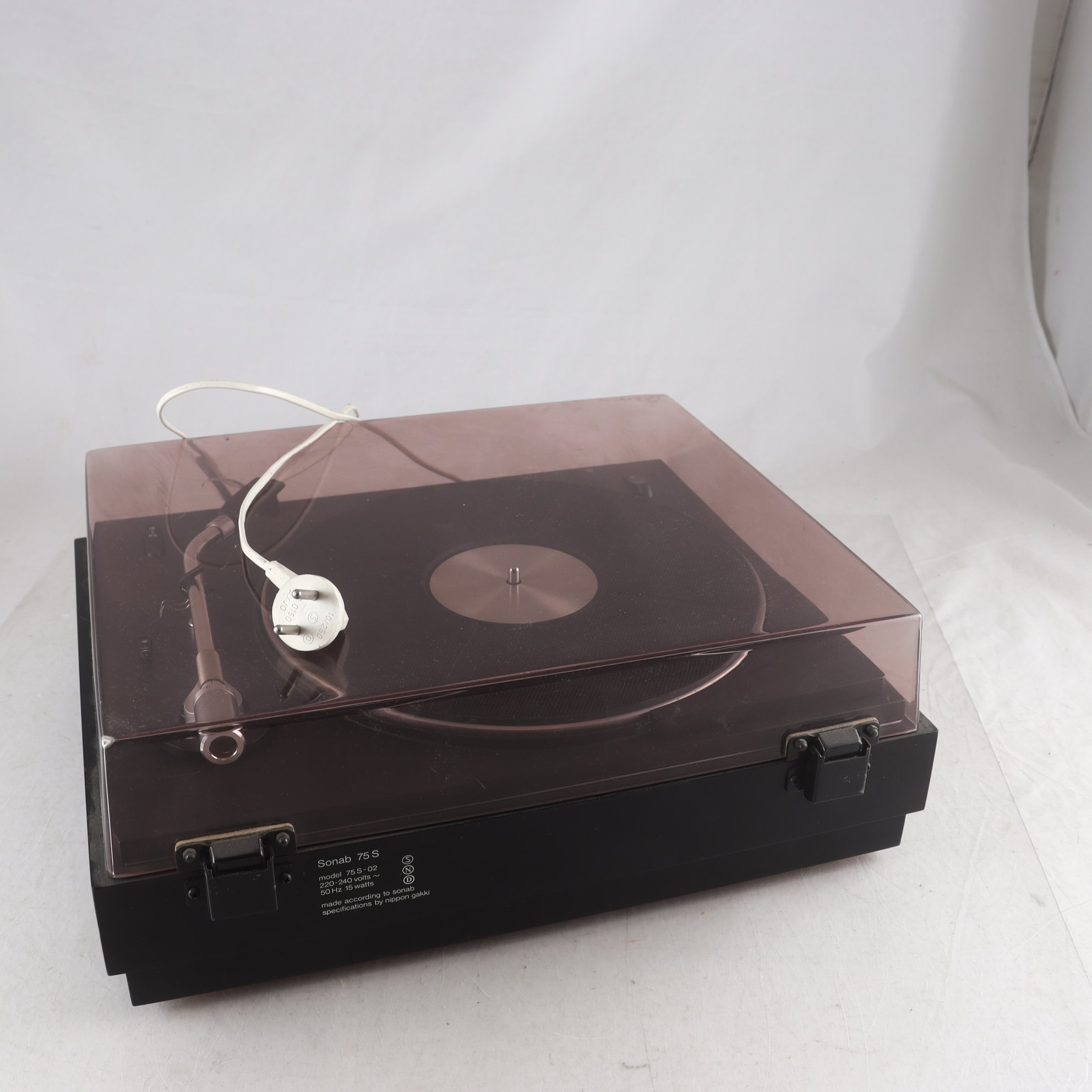 Skivspelare, Sonab 75 S. Defekt. Endast avhämtning.