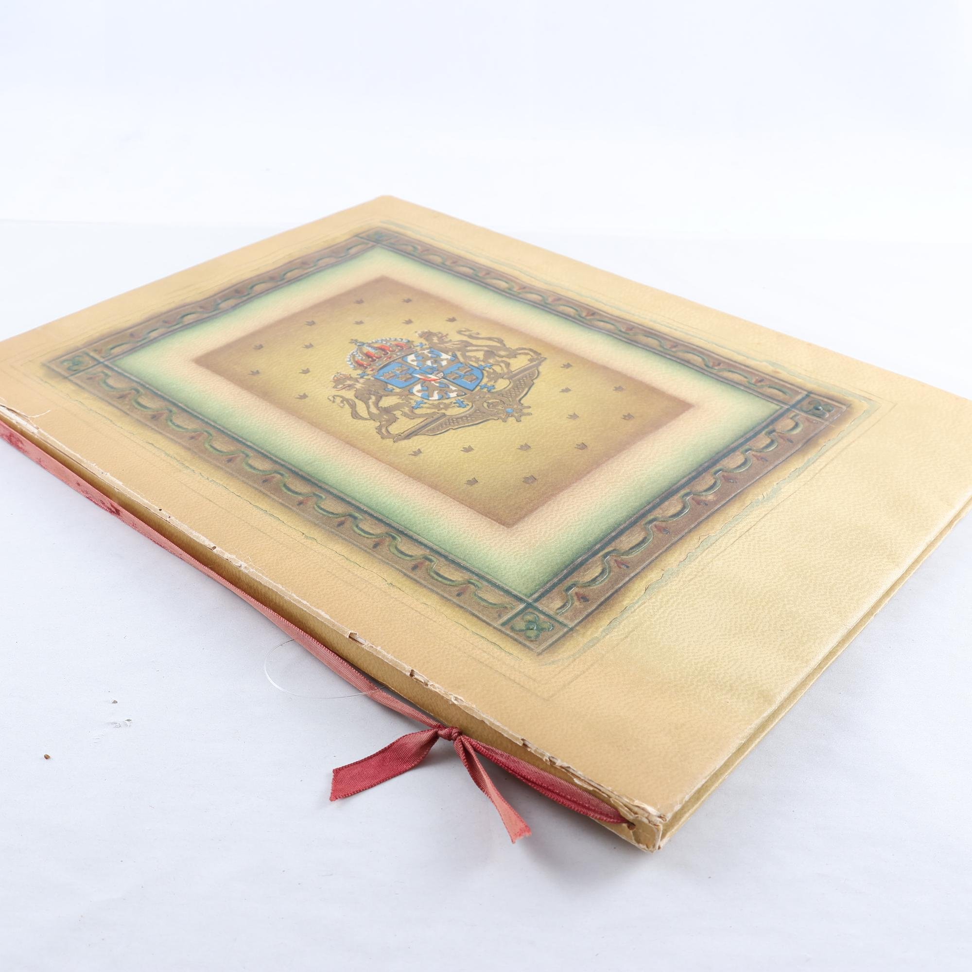 Bok, ”Svenska Kungliga Autografer”, 1944.