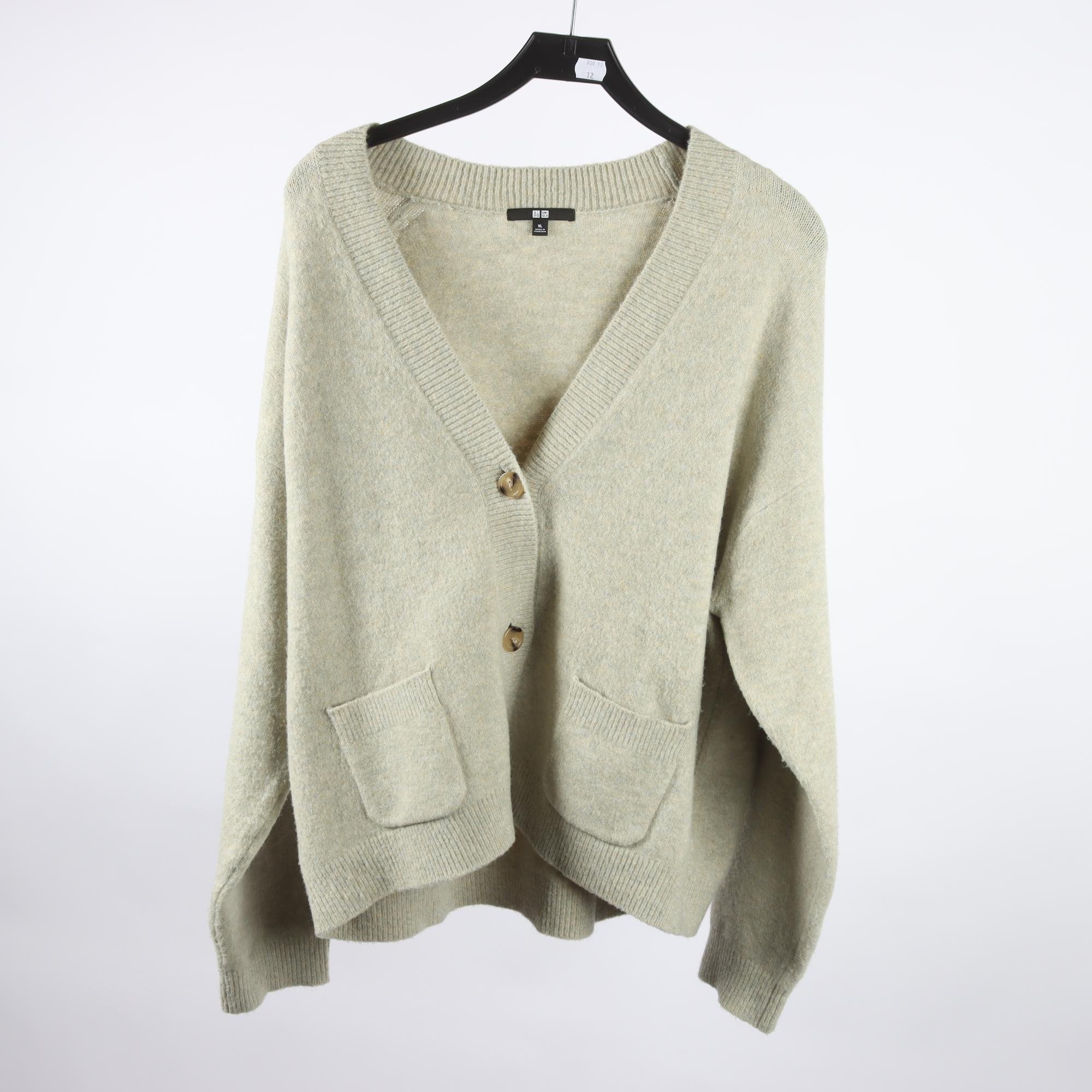 Kofta, Uniqlo, grön, stl. XL