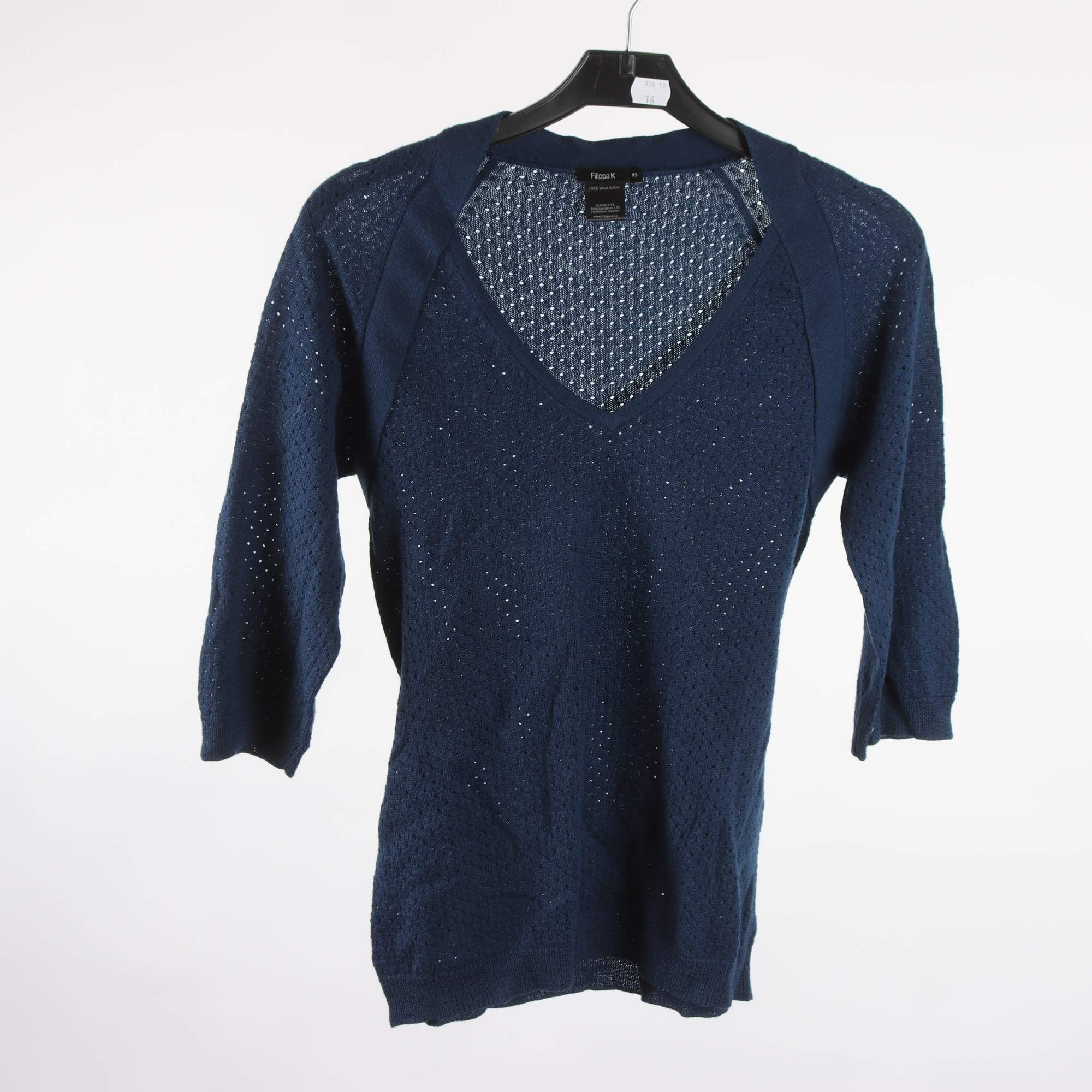 Tröja, Filippa K, blå, stl. XS