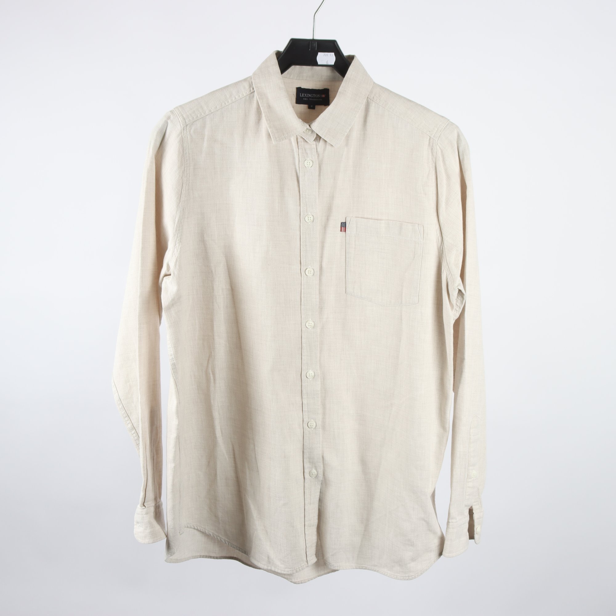 Blus/skjorta, Lexington, beige, stl. M