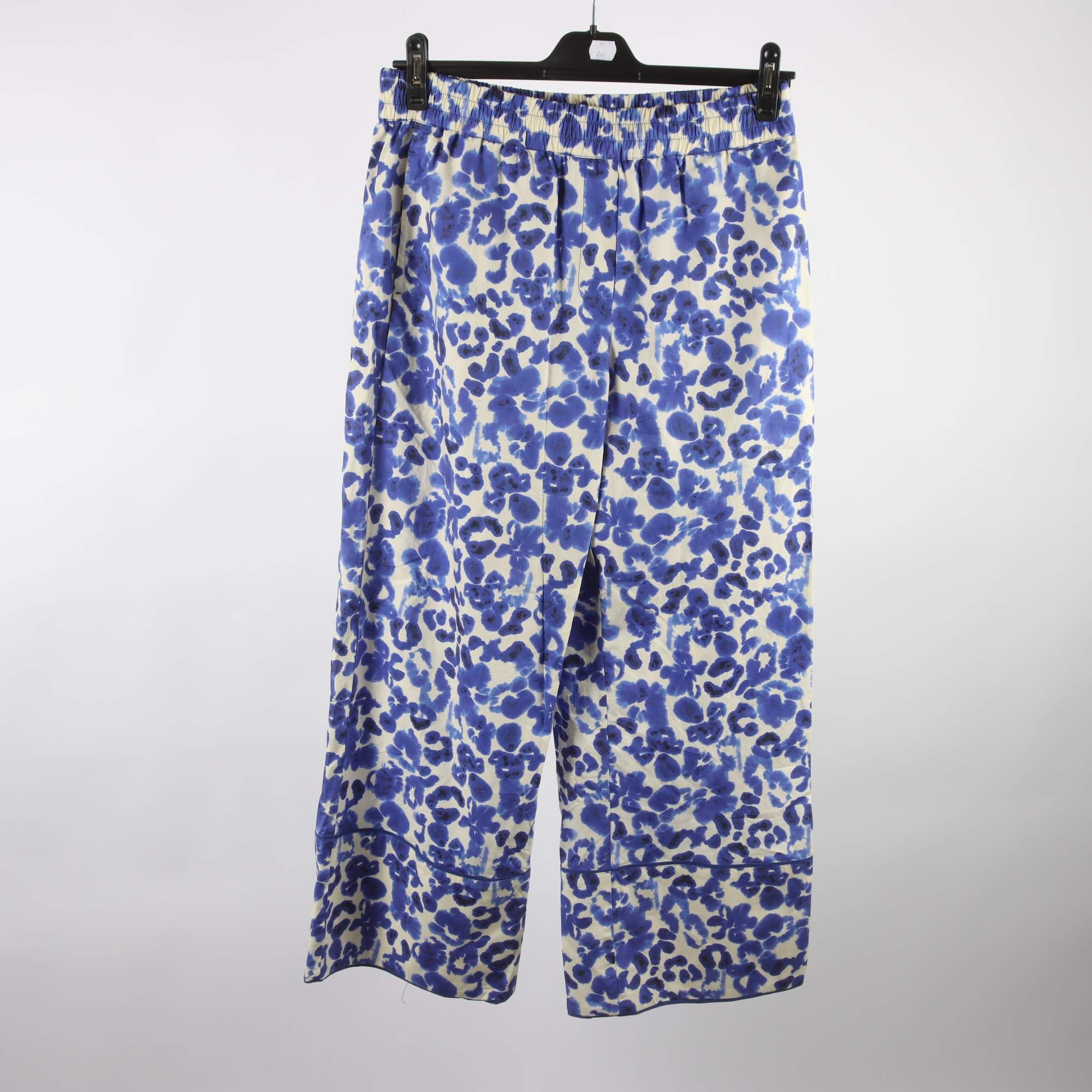 Byxor, Baum Und Pferdgarten, offwhite, blå, mönstrade, stl. 40