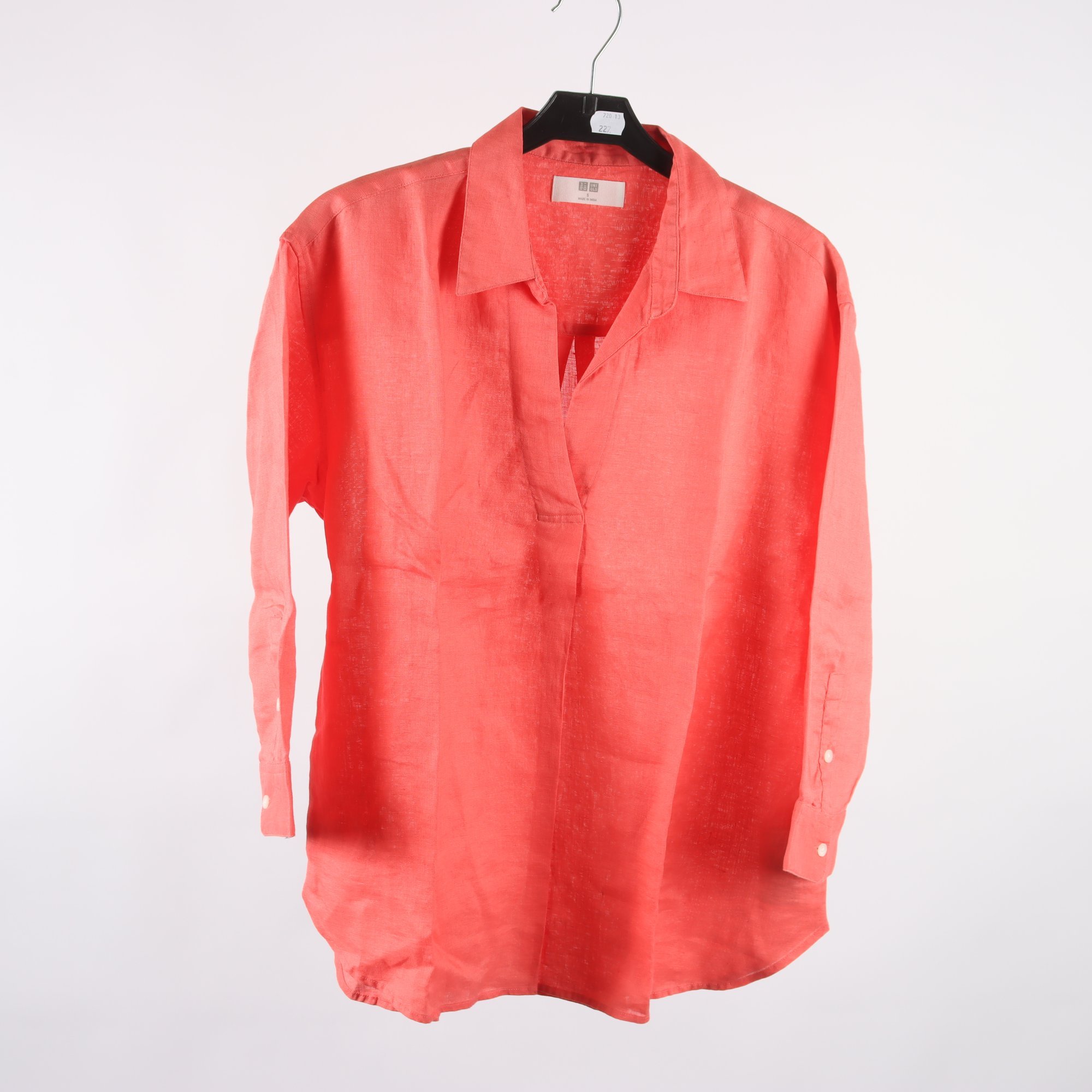 Blus, Uniqlo, korall, stl. S