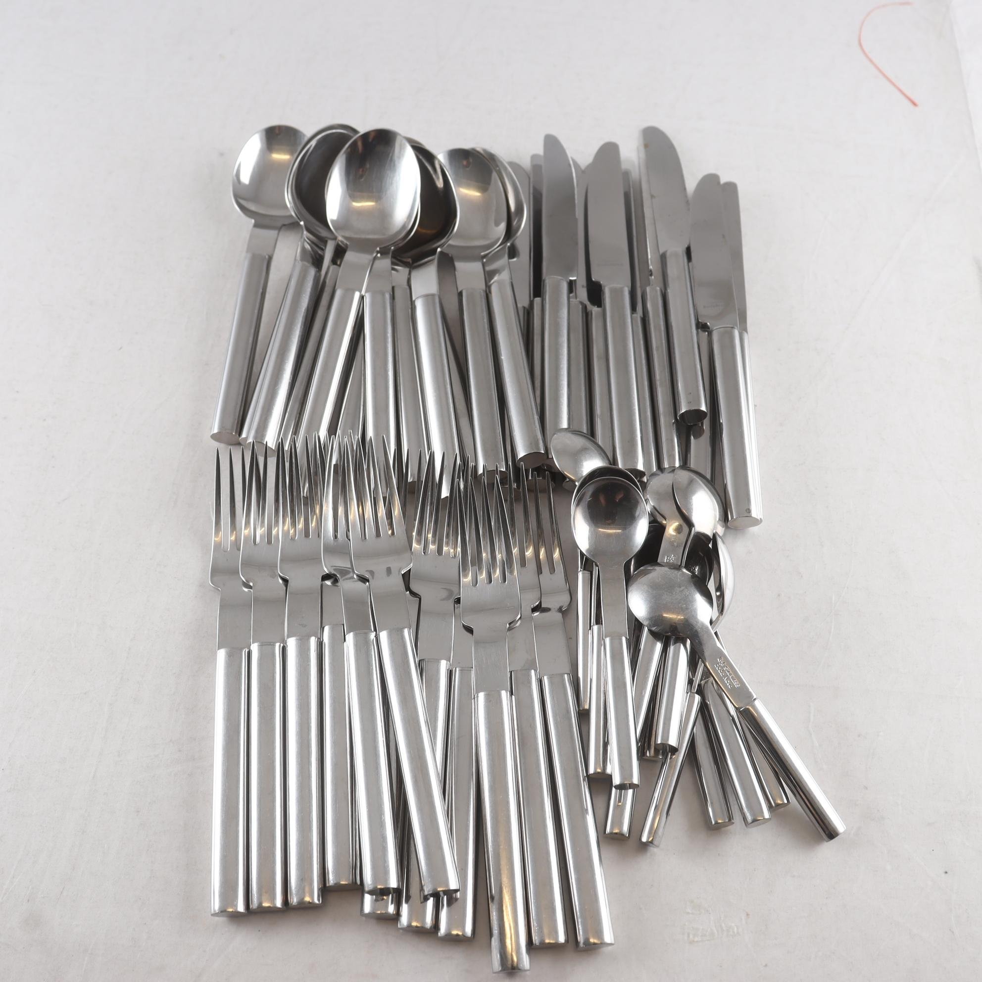 Bestick, 48 delar, ”Oval Steel” Mikael Björnstjerna, Boda Nova