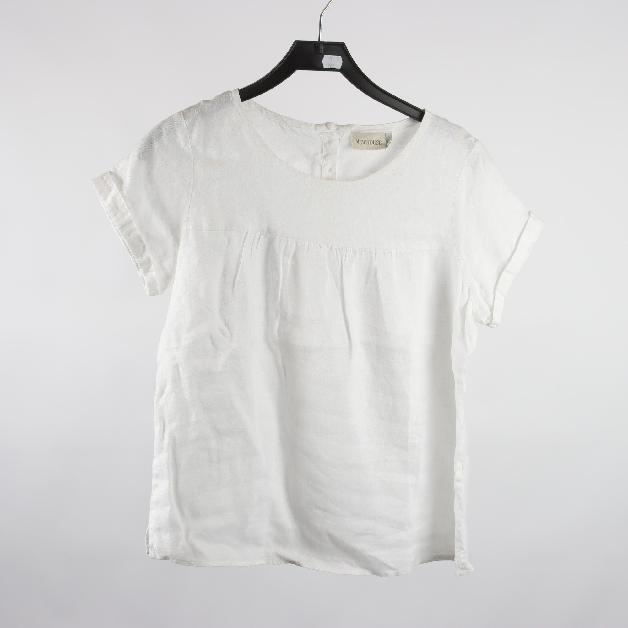 Blus, Newhouse, vit, stl. 36