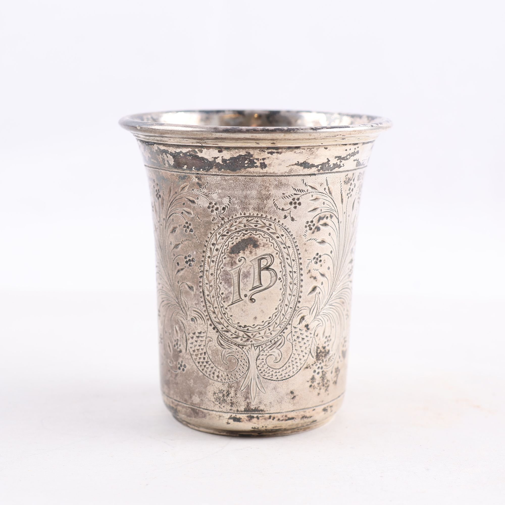 Silverbägare, Jens Bryde, (1817-1877), Norge, daterad 1875