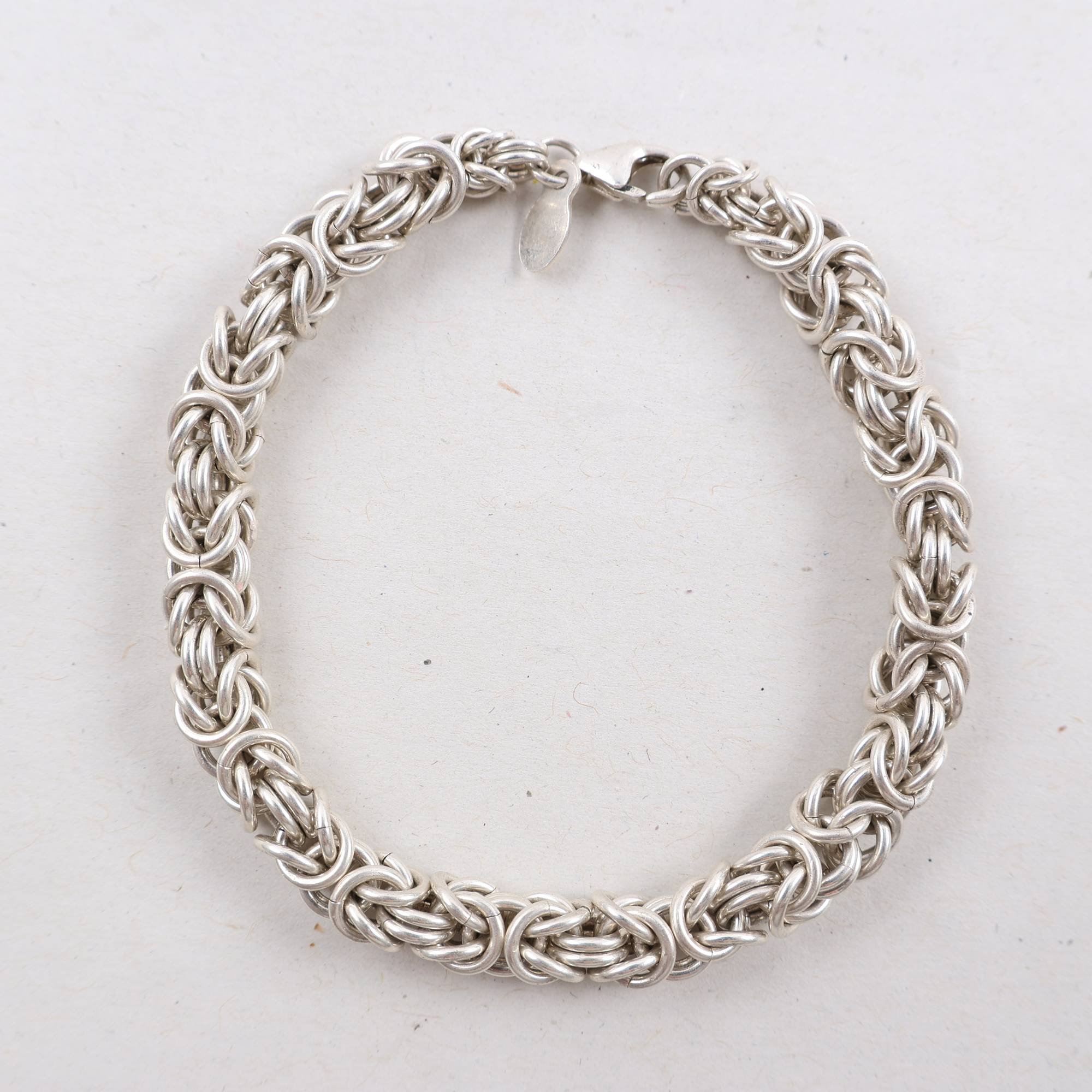 Kejsararmband, silver, vikt: 17.9g