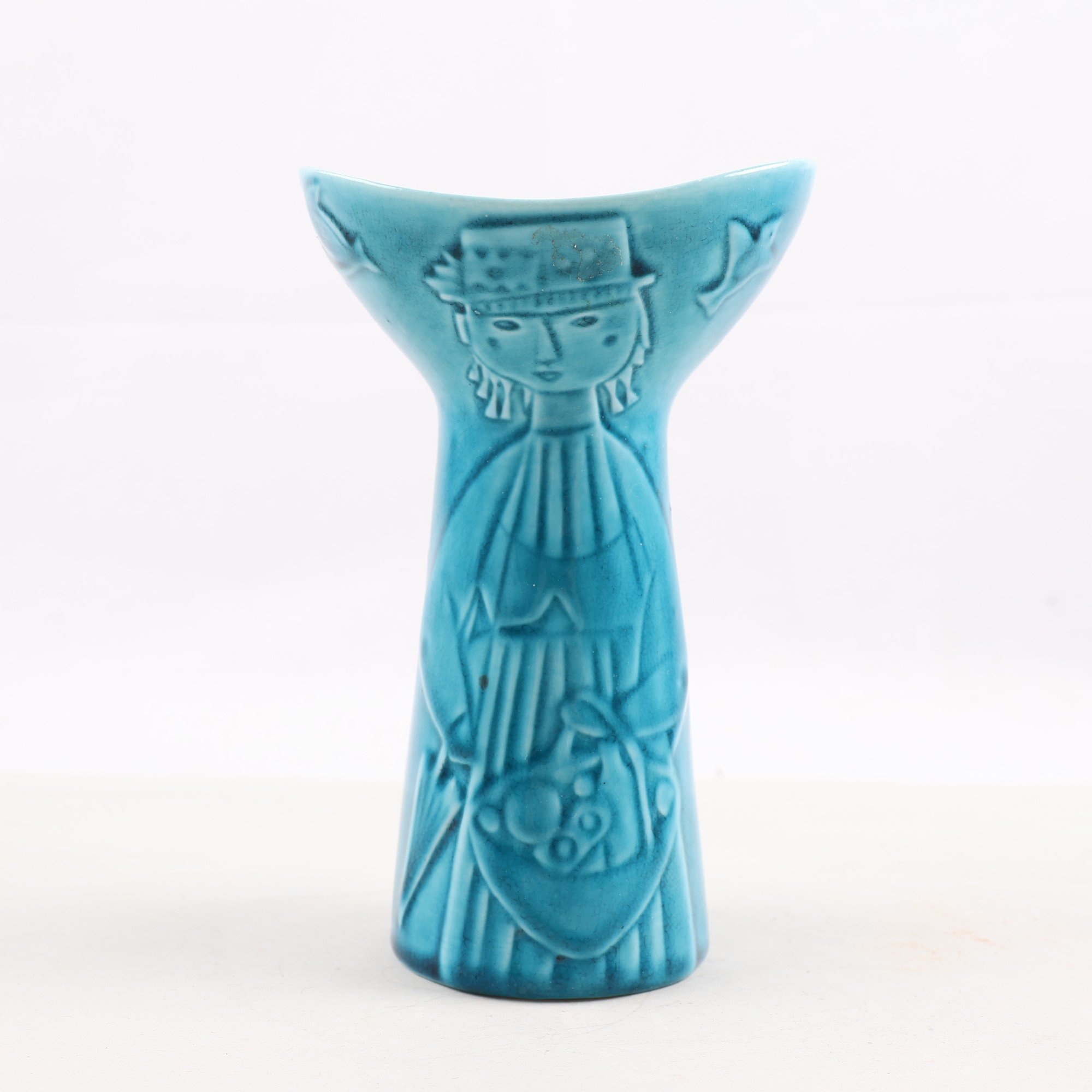 Vas, porslin, Carl Harry Stålhane, Rörstrand, monogramsignerad