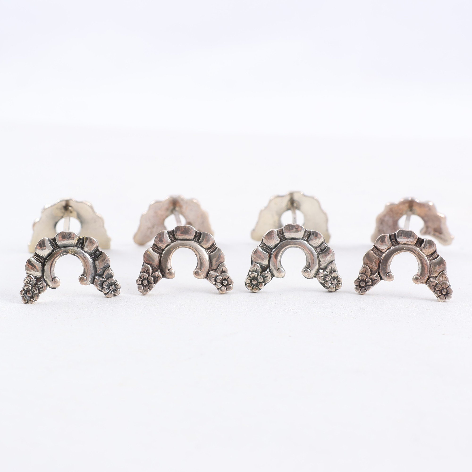 Smörhundar, silver, GK, Stockholm, 1951, 4 st