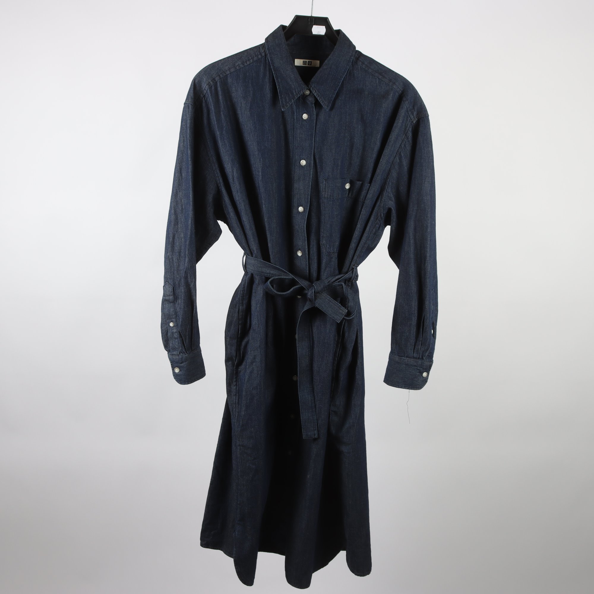 Jeansklänning, Uniqlo, blå, stl. S