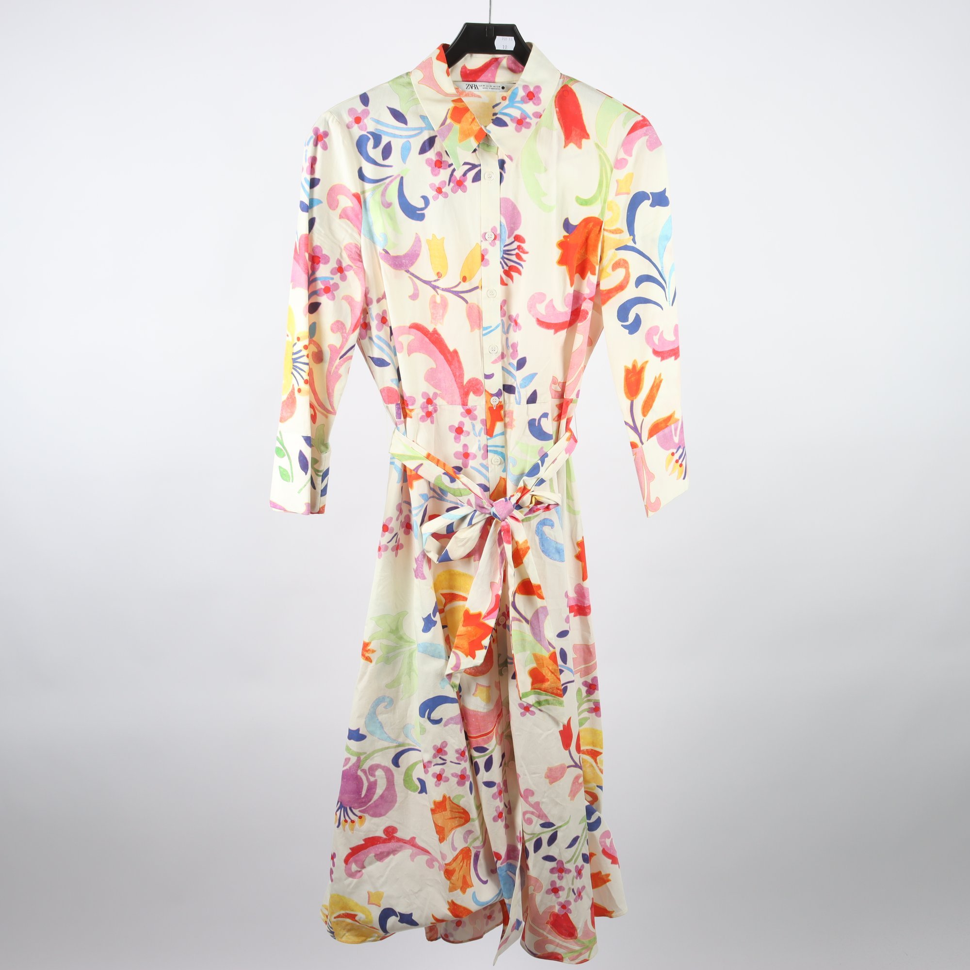 Klänning, Zara, mönstrad, stl. M