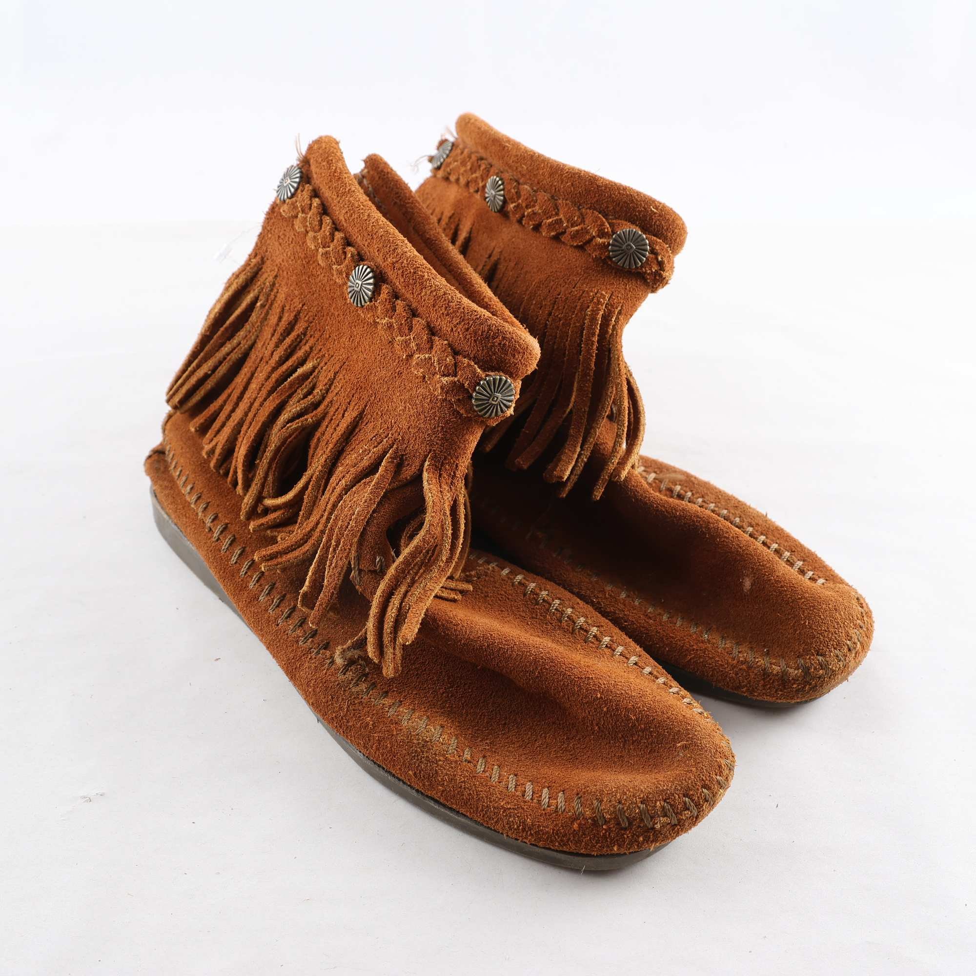 Boots, Minnetonka, läder, stl. 36