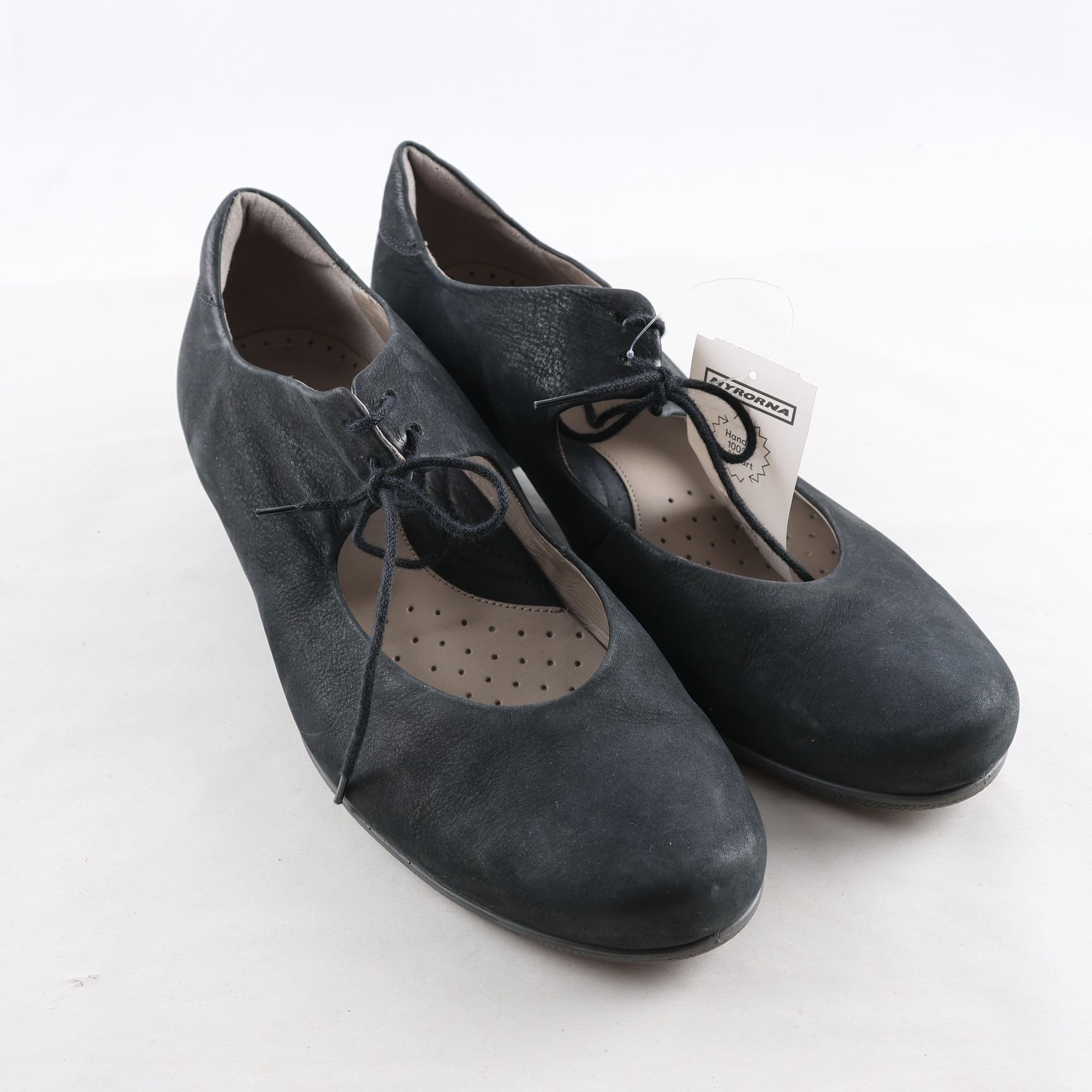 Klacksko, Ecco, läder, stl. 40