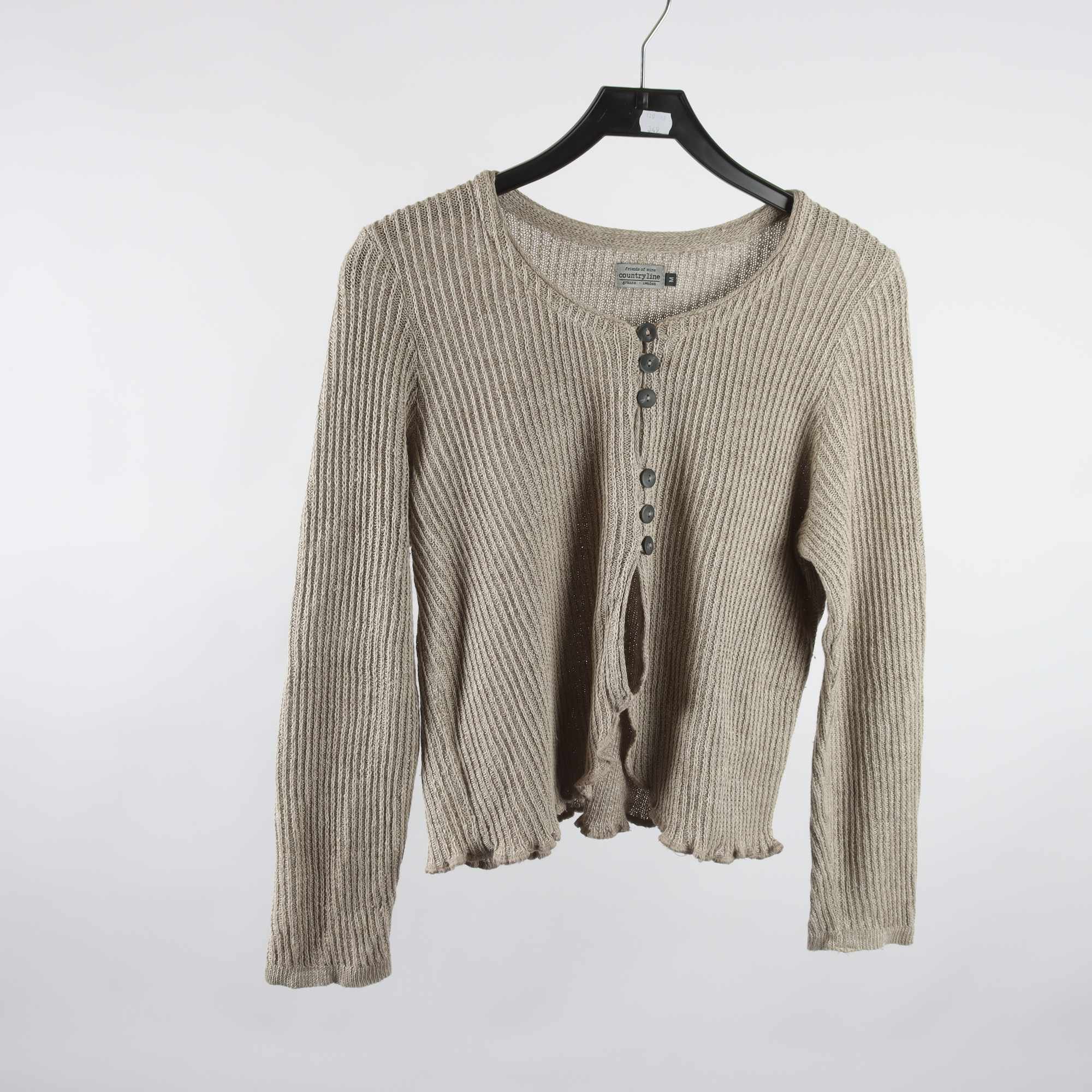 Kofta, Country Line, beige, 70% lin, stl. M.