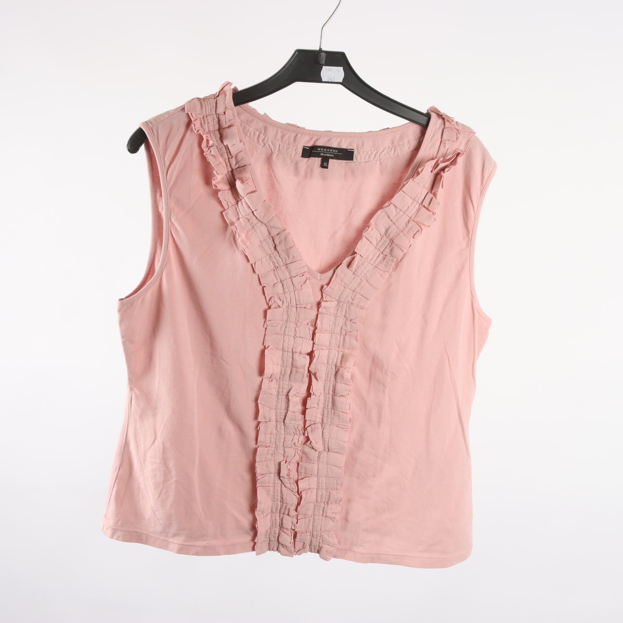 Linne, 2-pack, Weekend x MaxMara, gul, rosa, stl. XL.