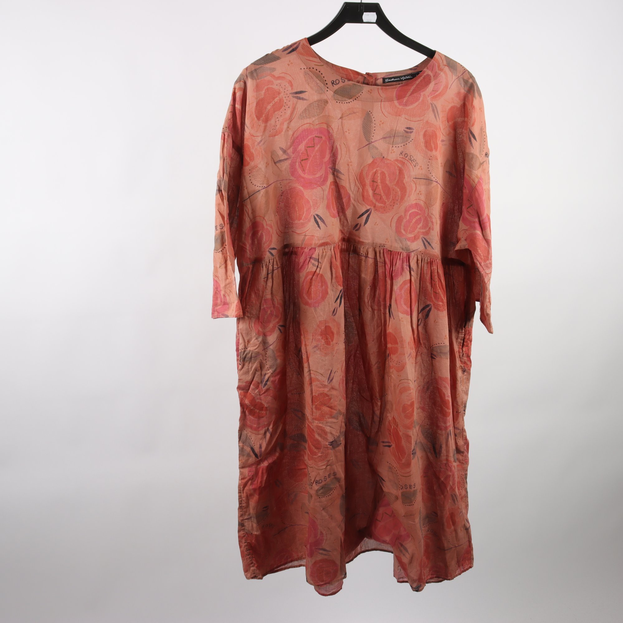 Klänning, Gudrun Sjödén, brun, stl. L.