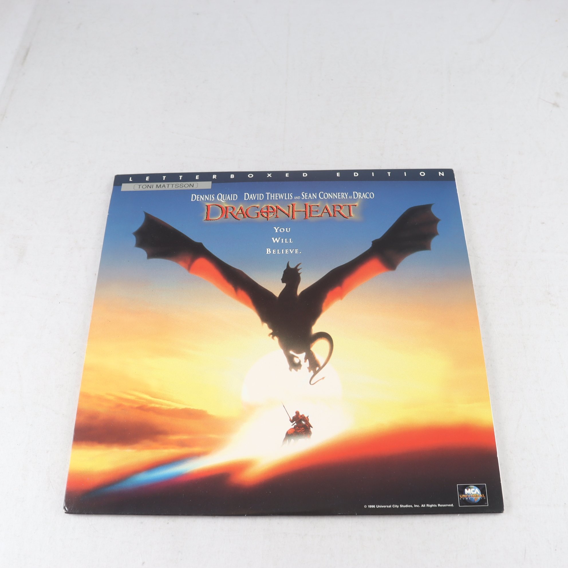 Laserdisc DragonHeart