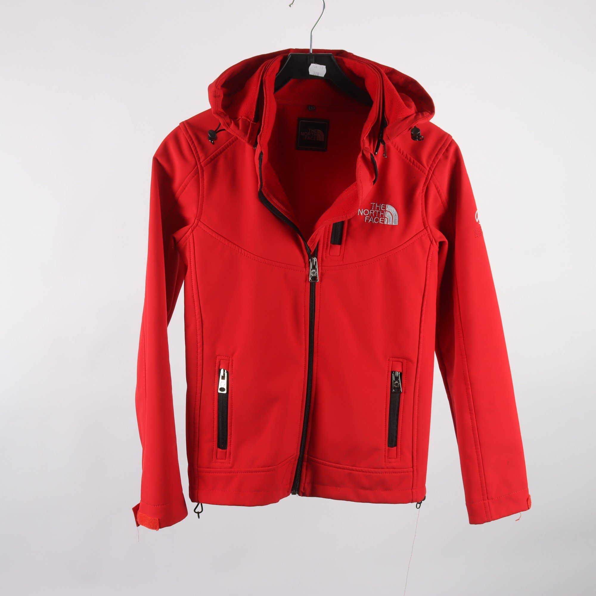 Softshelljacka, The North Face, röd, stl. S.