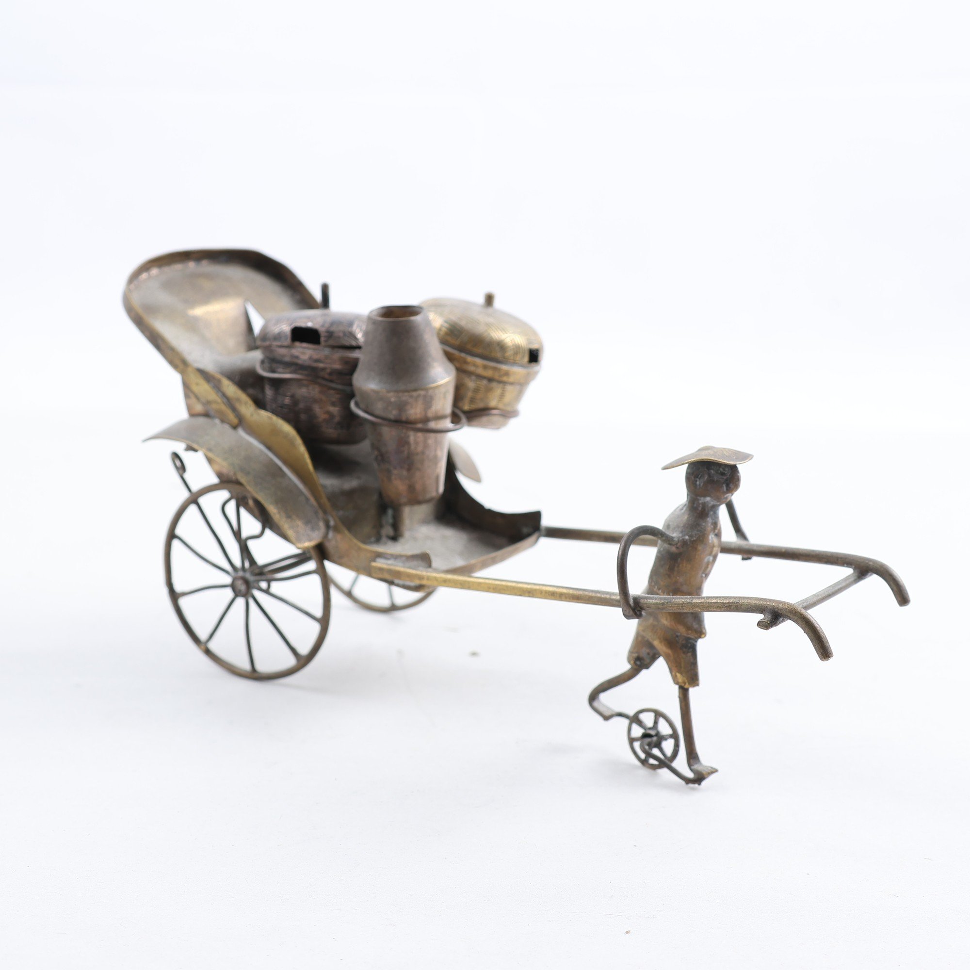 Kryddvagn, konvoj, metall, orientalisk