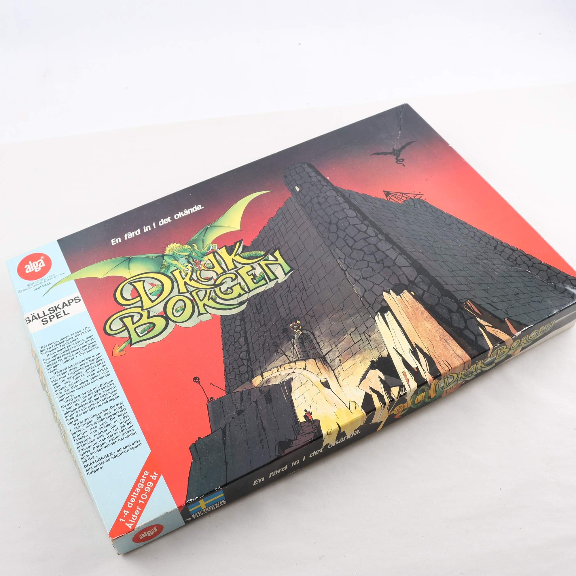 Brädspel, ”Drakborgen”, Alga.