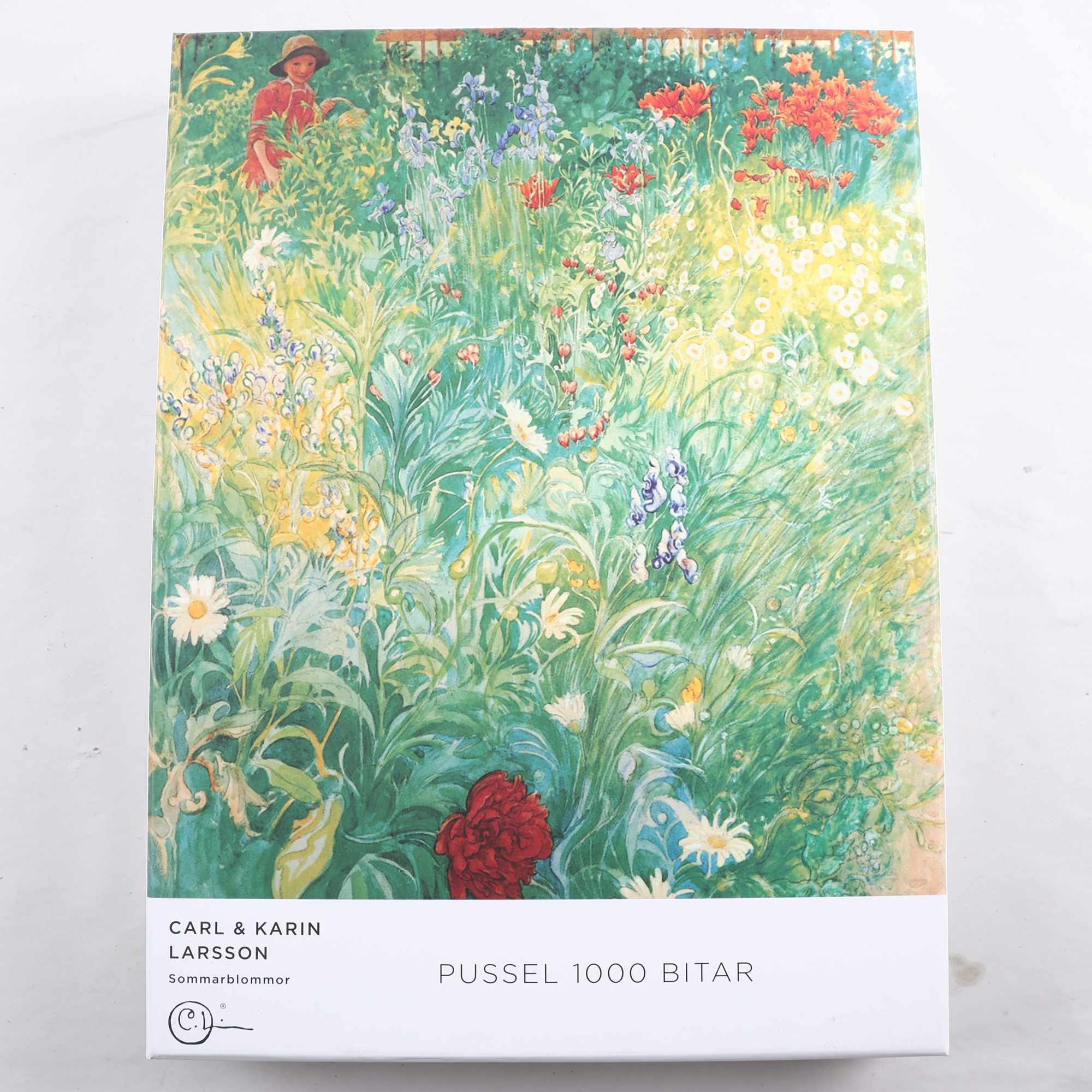 Pussel, 1000 bitar, Carl & Karin Larsson, ”Sommarblommor”.