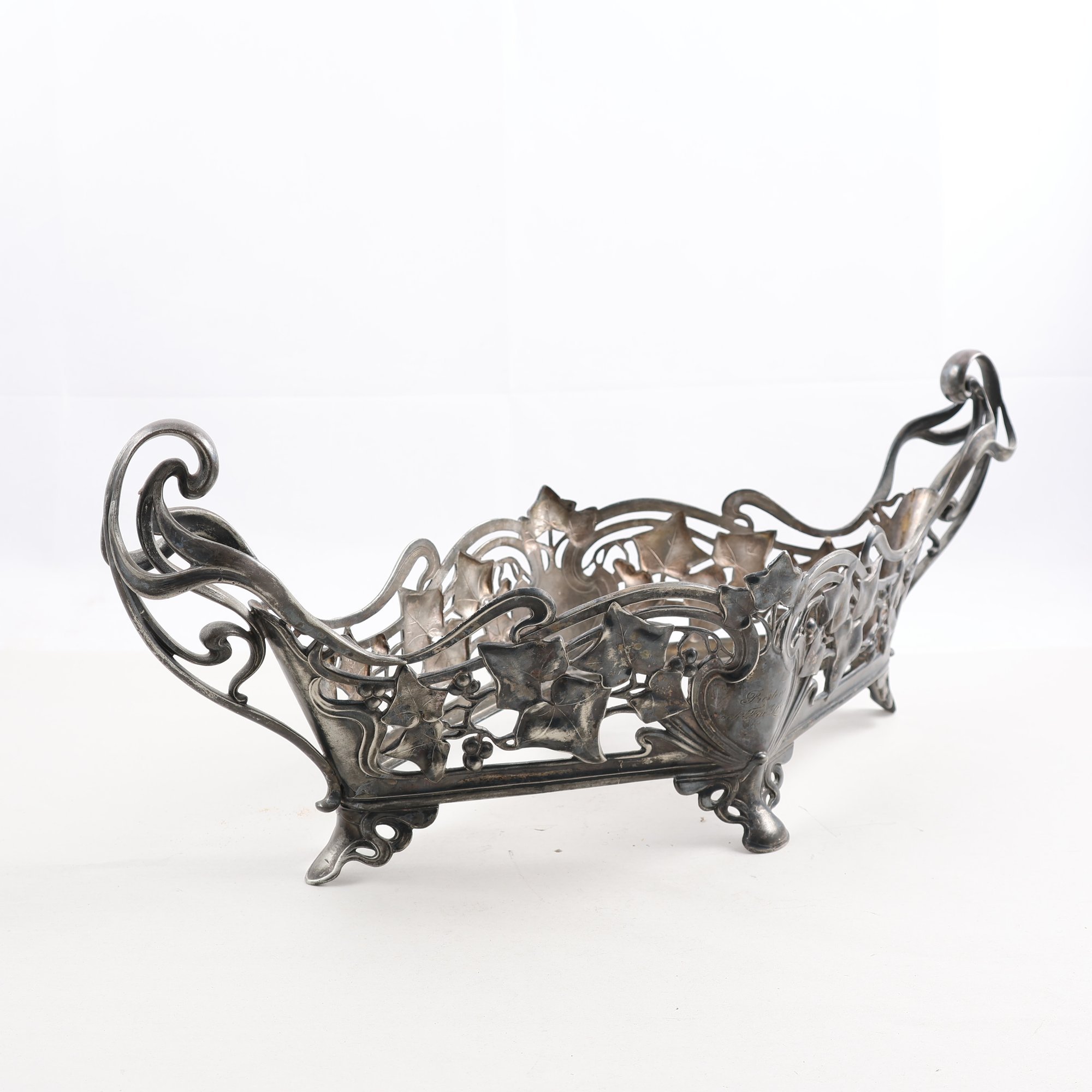 Jardinjär, nysilver, WMF, Jugend. Samfraktas ej.