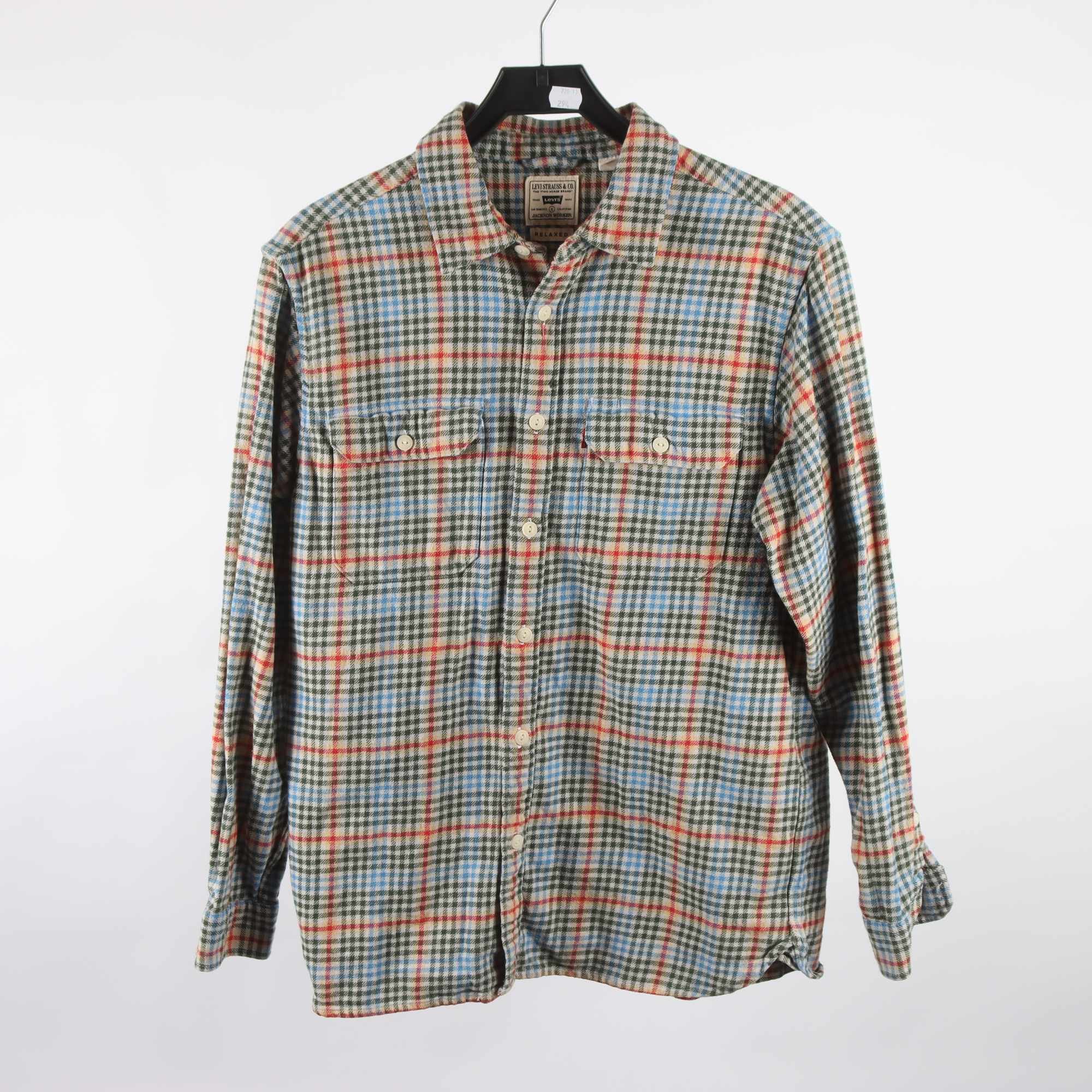 Skjorta, Levi Strauss & Co, rutig, stl. S