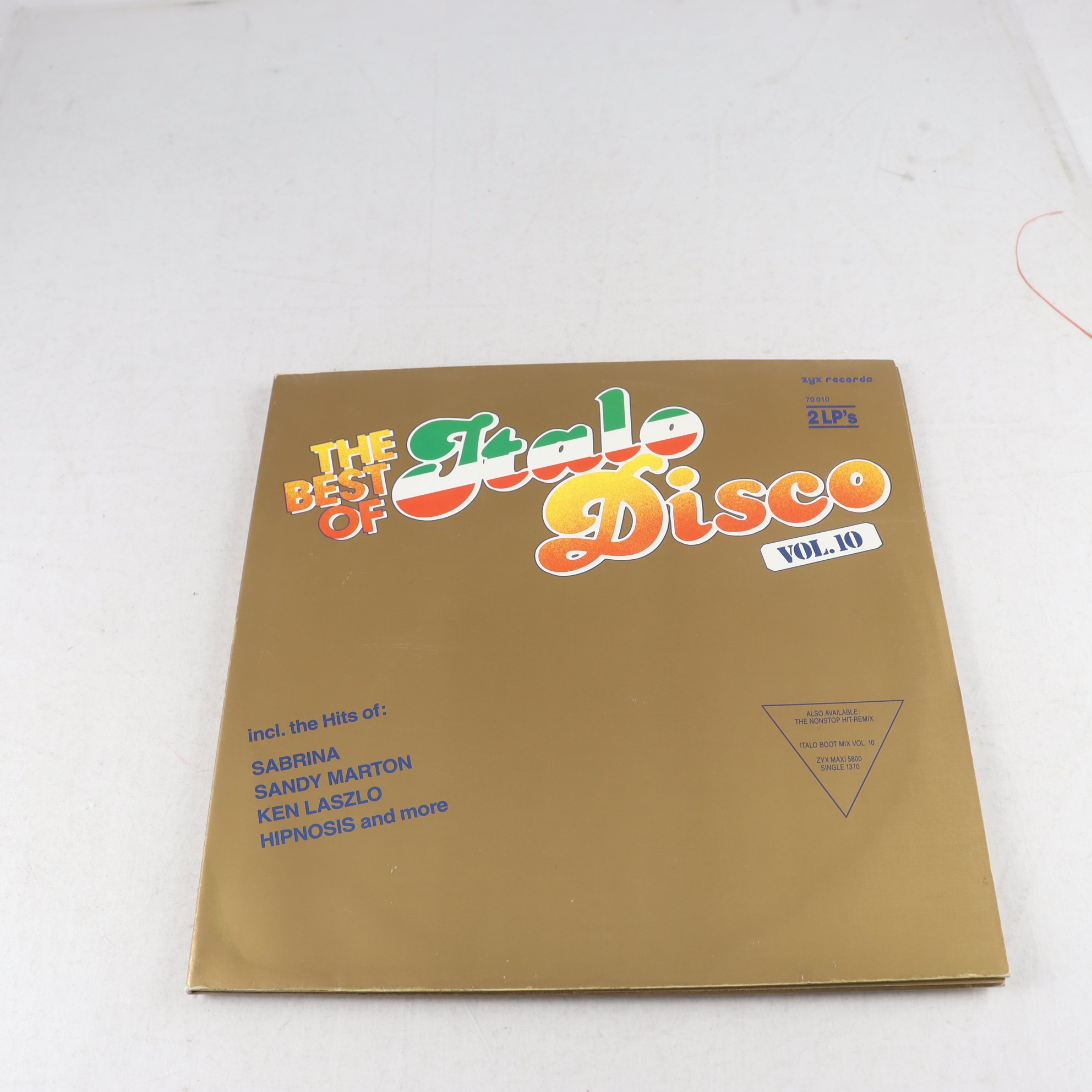 LP V/A, The Best Of Italo-Disco Vol. 10