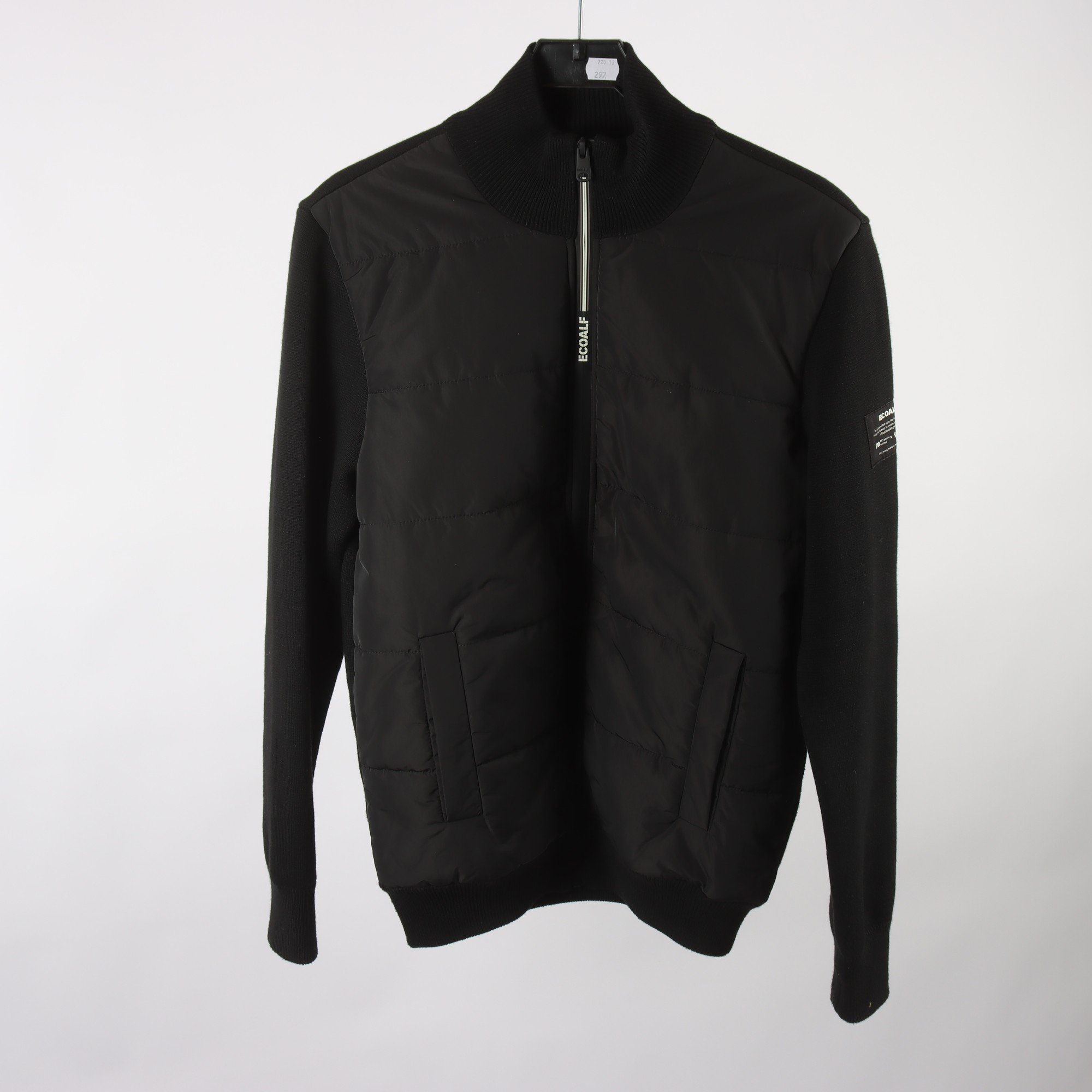 Tröja/jacka, Ecoalf, svart, stl. S