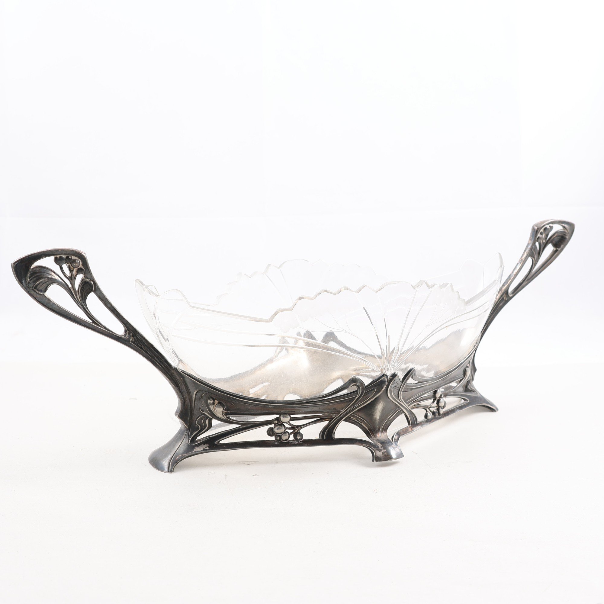 Jardinjär, nysilver, WMF, Jugend. Samfraktas ej.