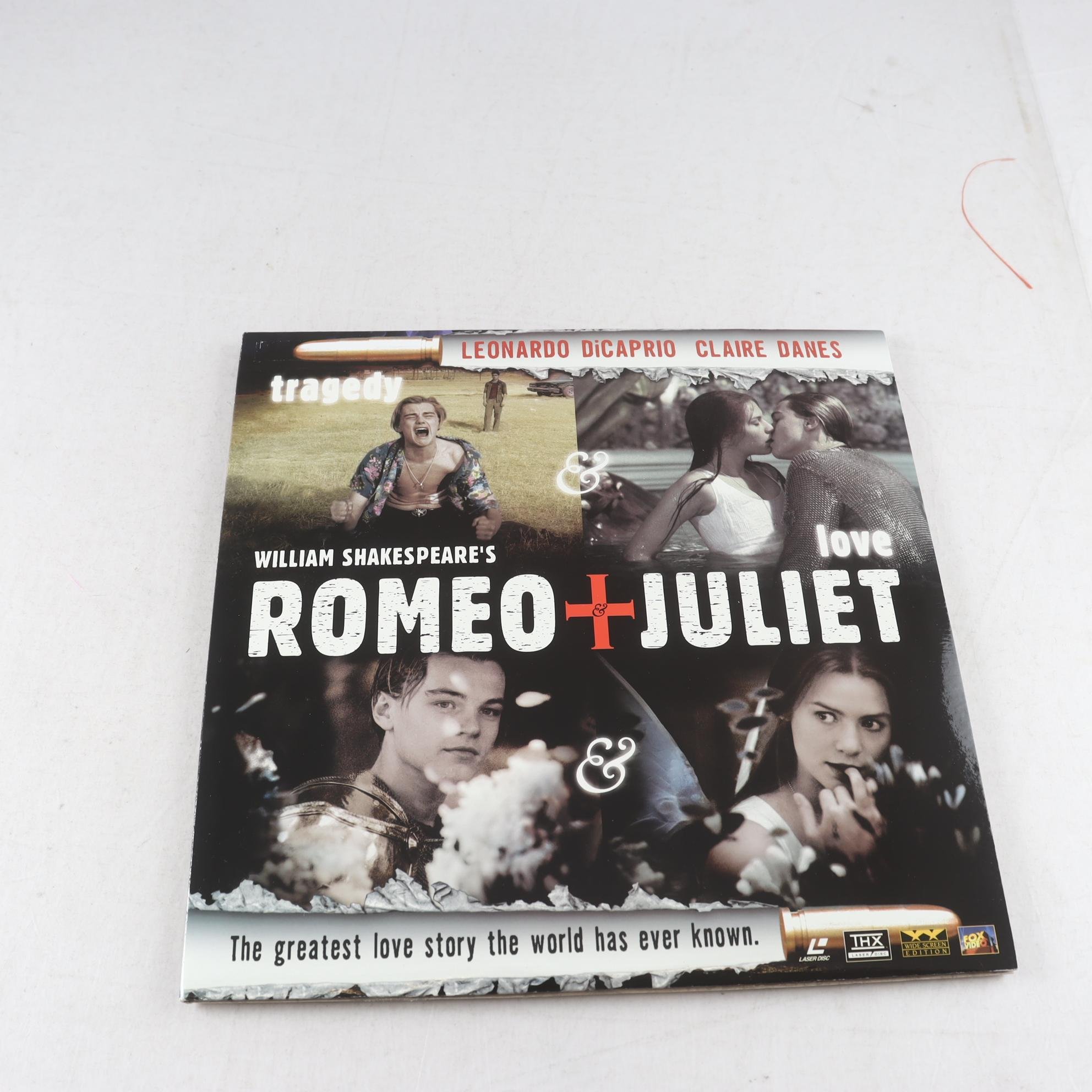 Laserdisc Romeo + Juliet