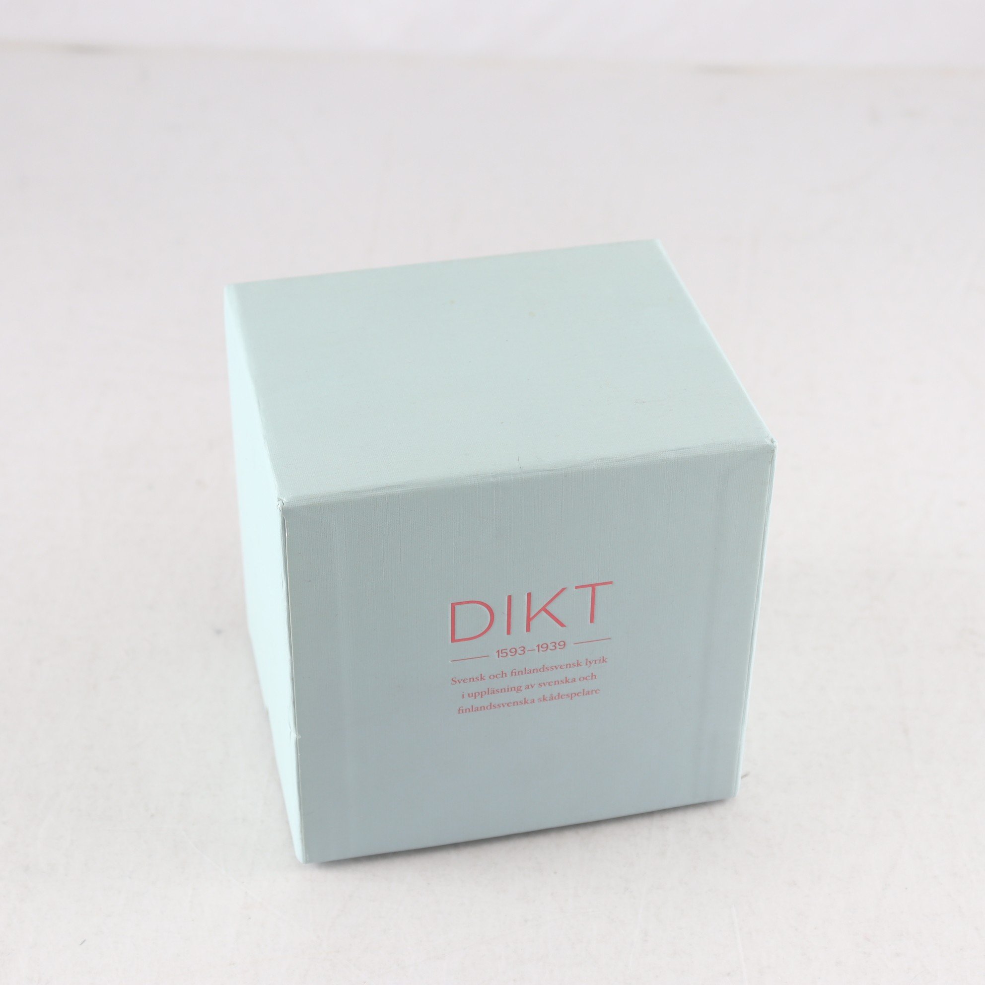 Dikt 1539-1939: Svensk och finlandssvensk lyrik