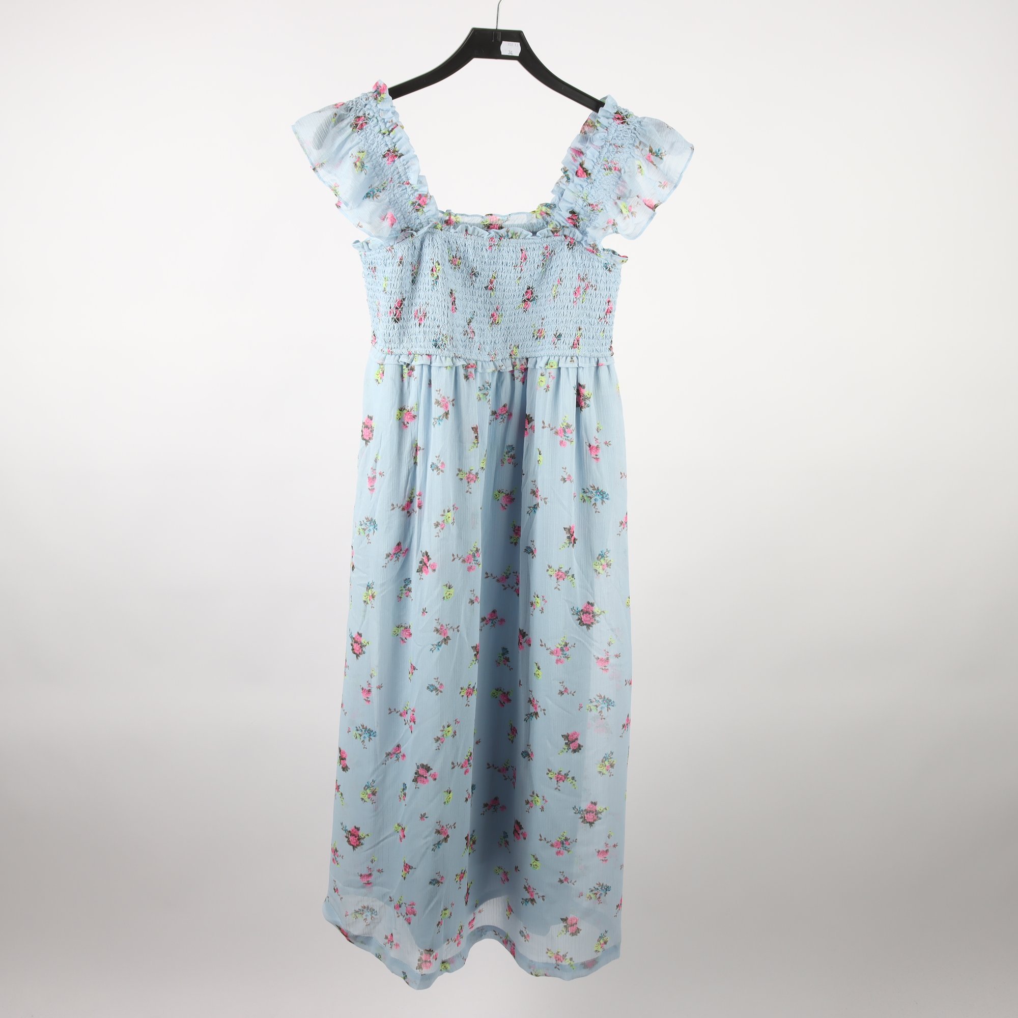 Klänning, Motherhood, blå, blommig, stl. M