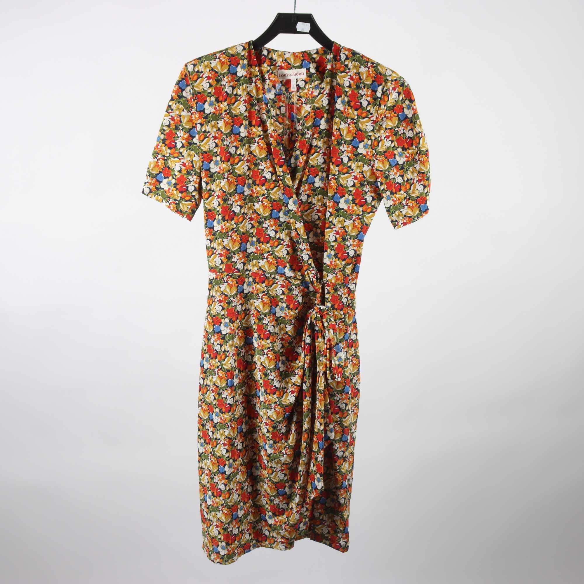 Klänning, Louise Bèen, blommig, stl. 38