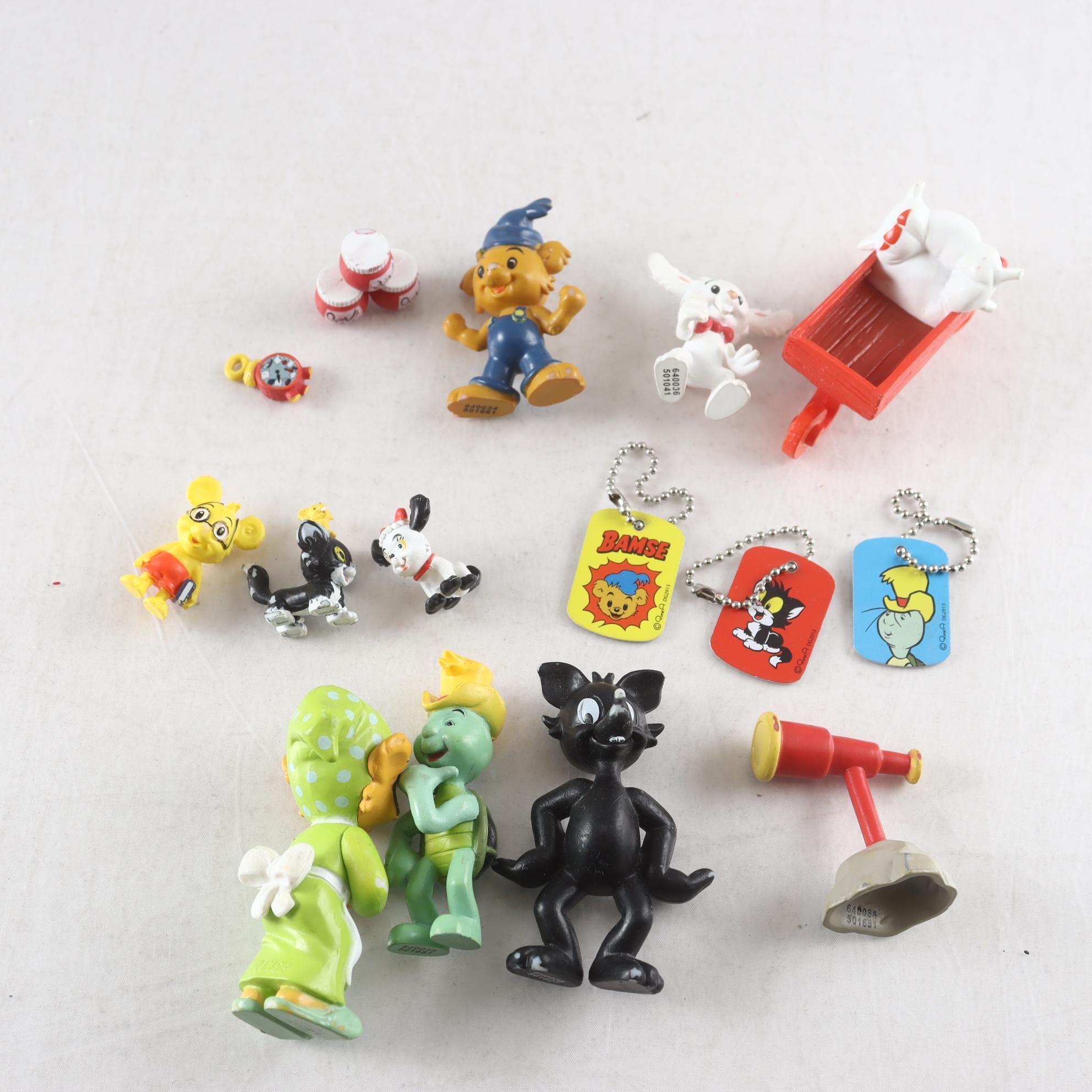 Figurer, Bamse med vänner, blandat.