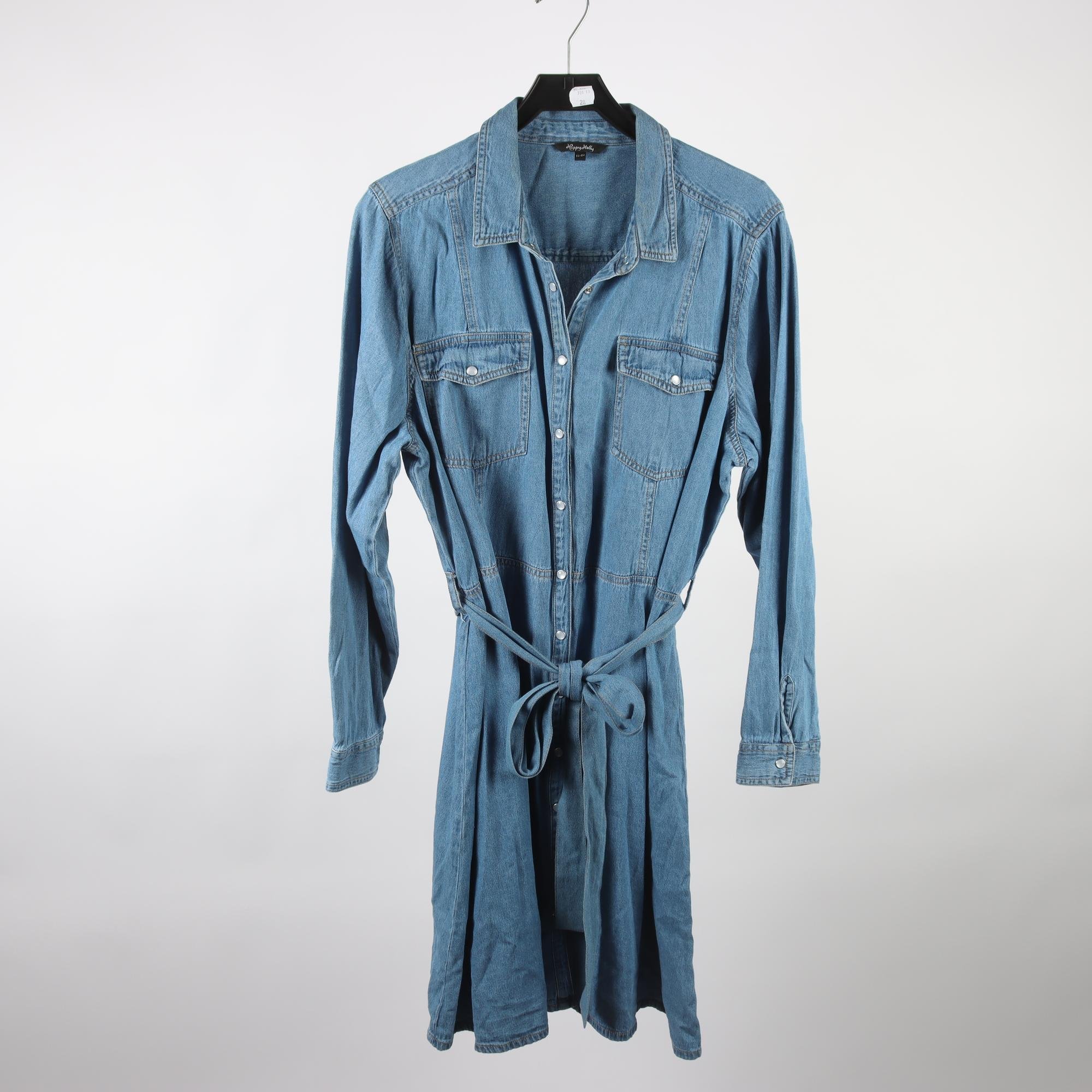 Jeansklänning, Happy Holly, blå, stl. 52/54