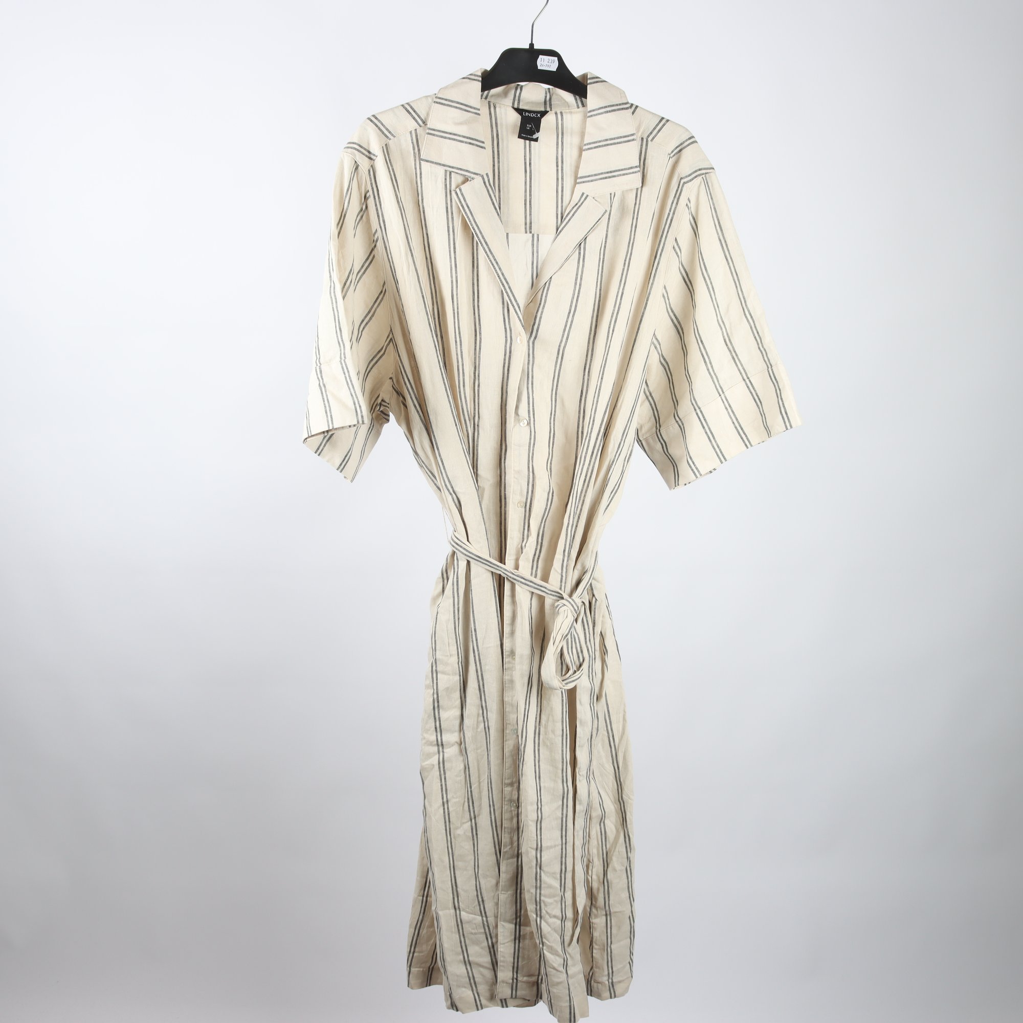 Klänning, Lindex, linblandning, stl. L