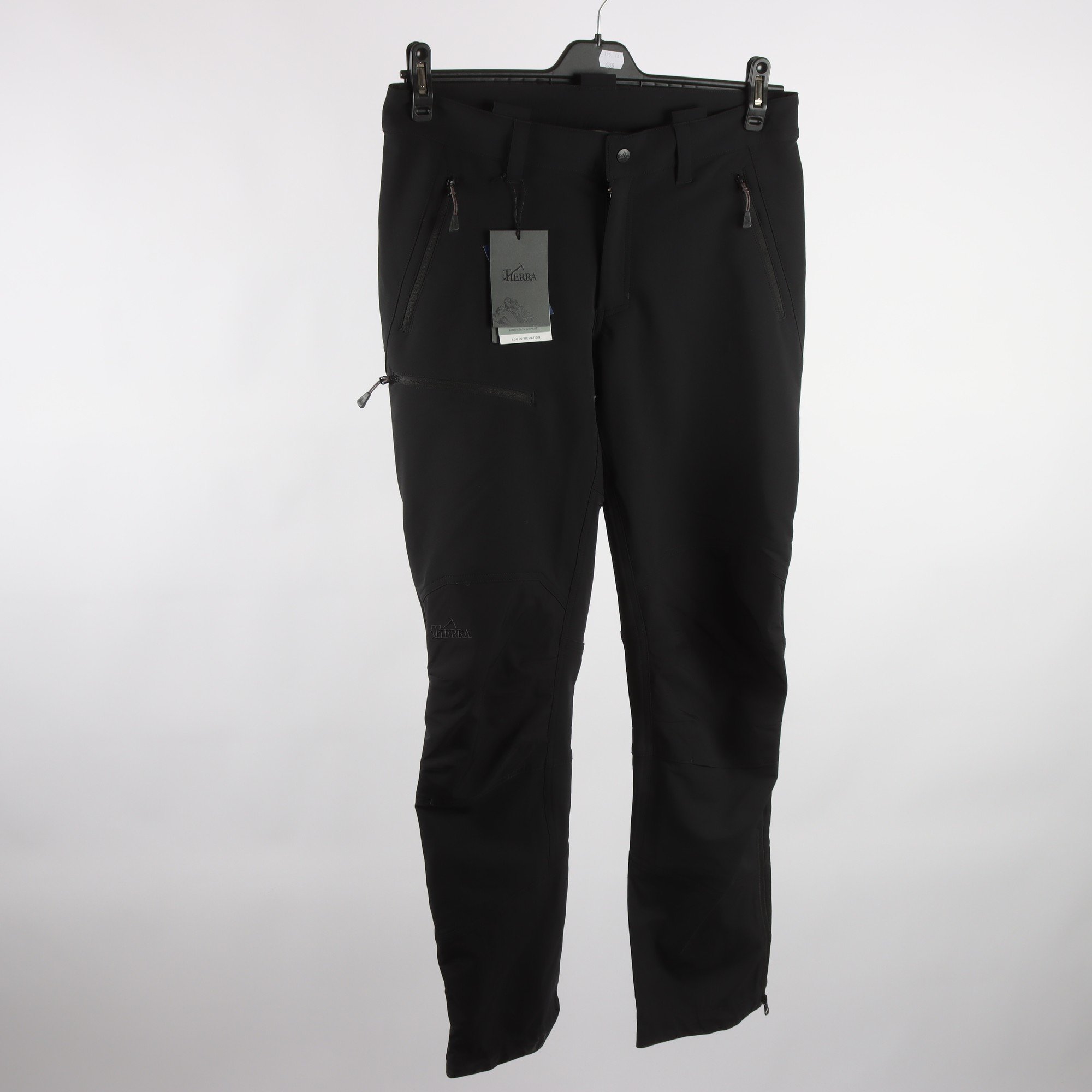 Friluftsbyxor, Tierra, svart, stl. 40.