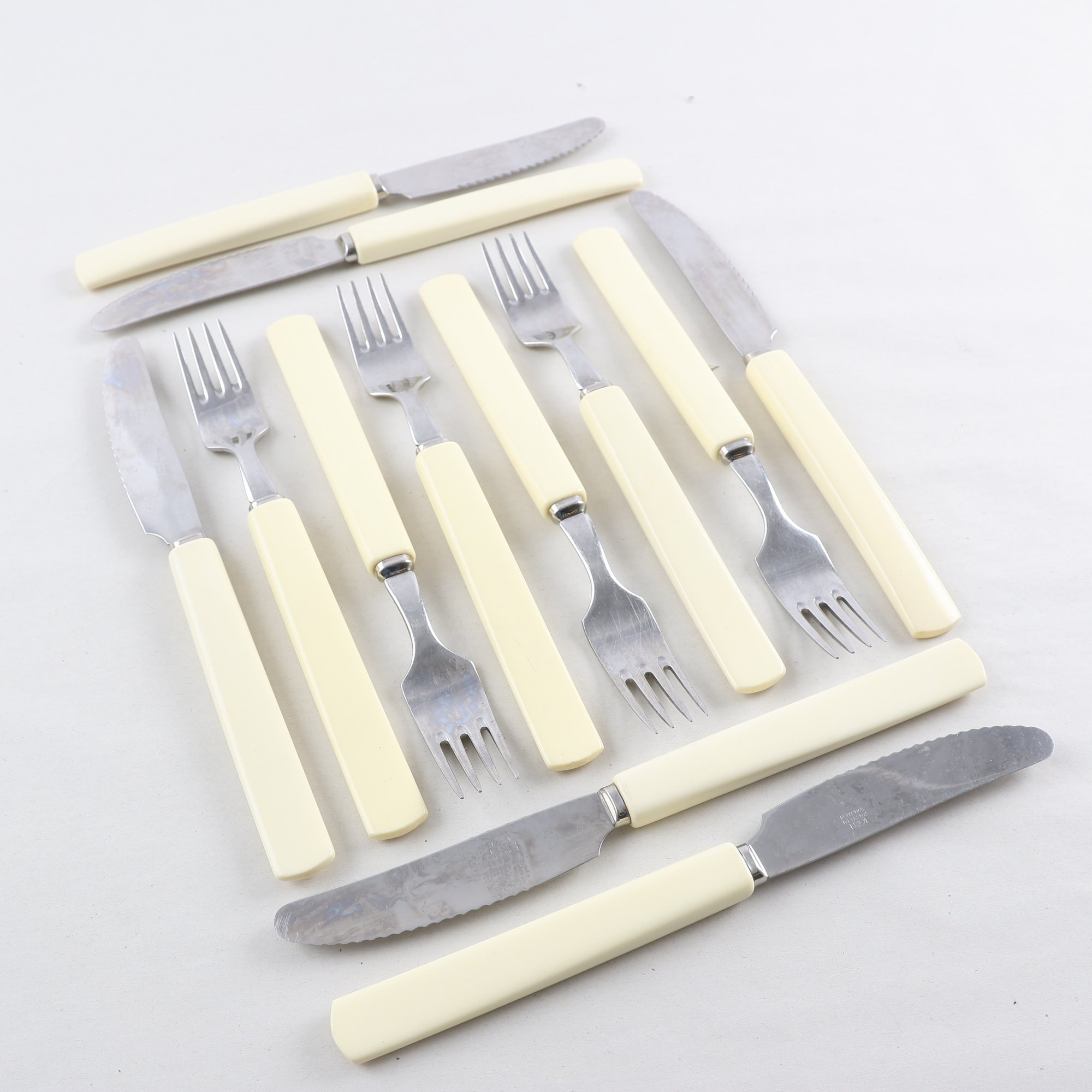 Bestick, K&N, Sweden, rostfritt stål, förrättsbestick, 12 del.