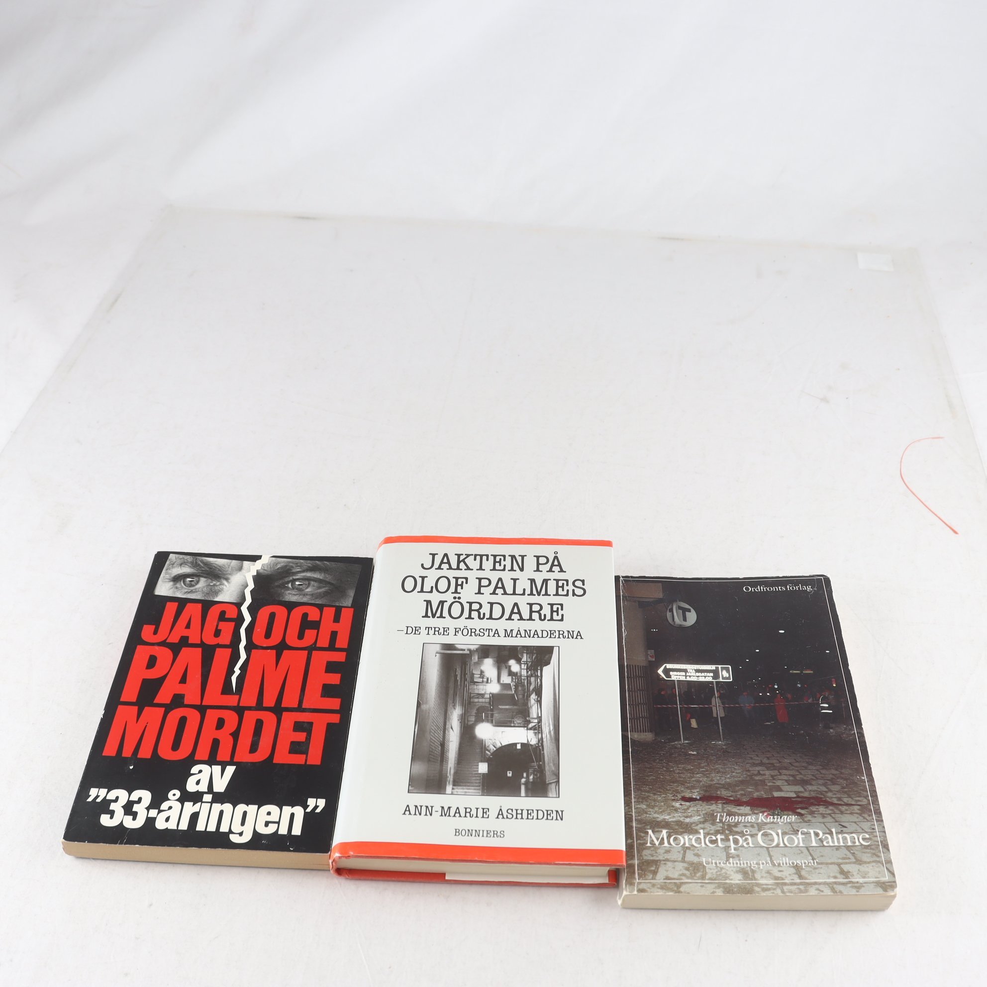Palmemordet, bokpaket med 3 volymer