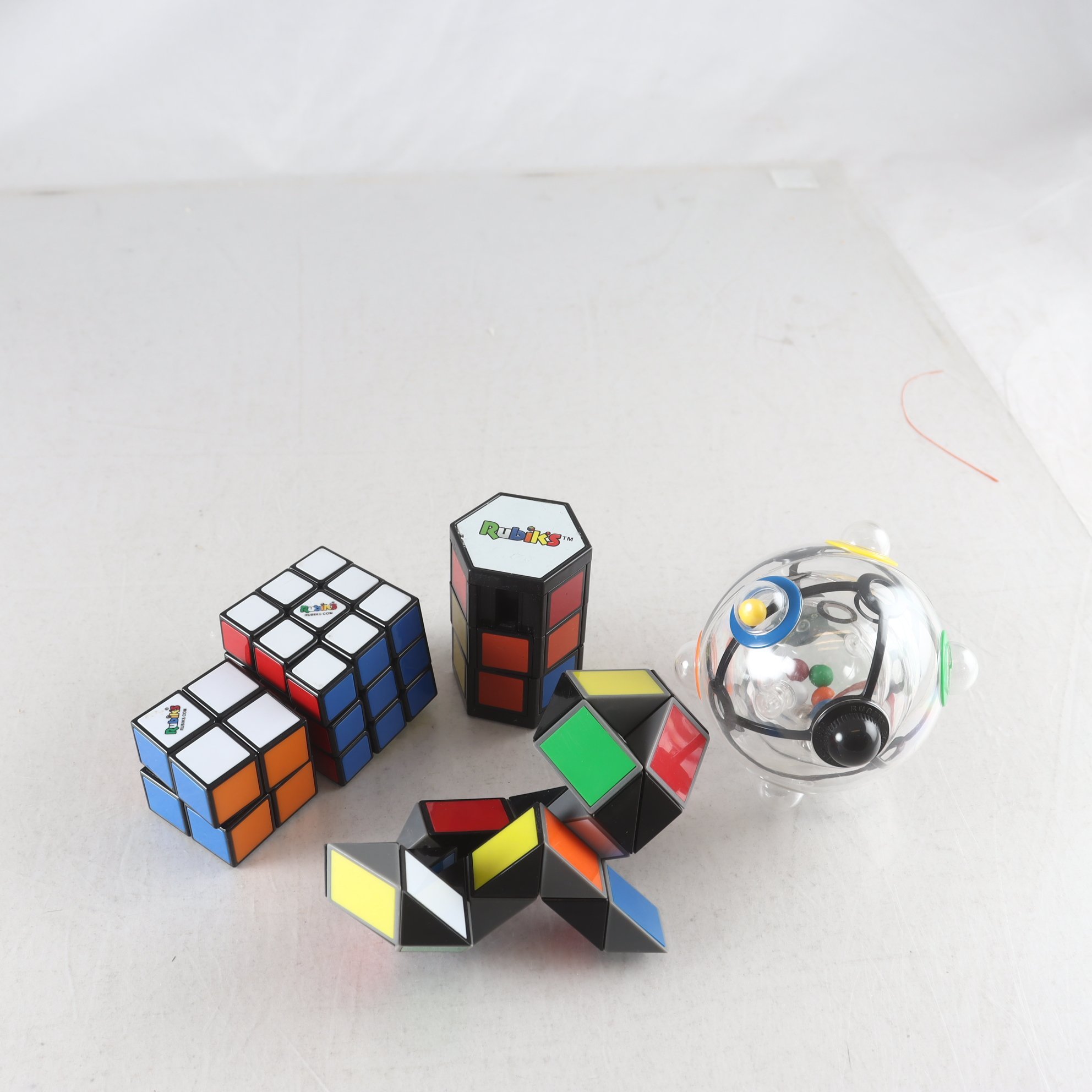 Kuber, Rubiks kube, 5st olika varianter.