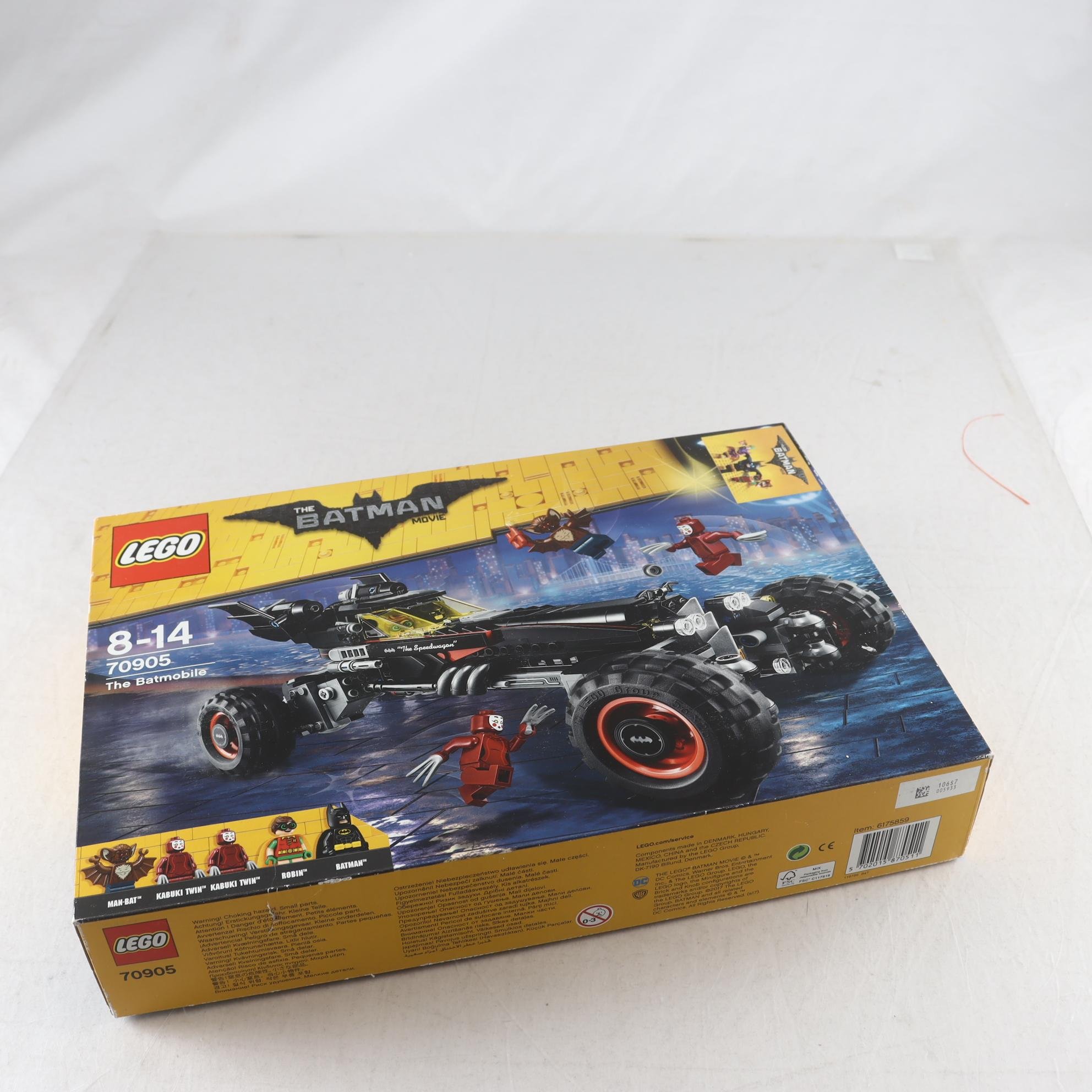 Lego, The batmobile, the batman movie, 70905.